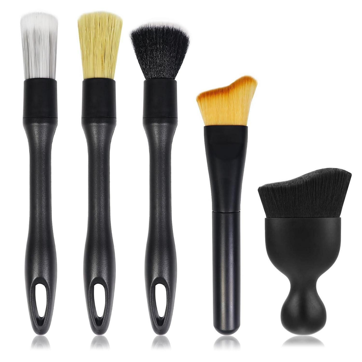 LuxusKollektion Reinigungsbürsten-Set Auto Reinigungsbürsten Set 5tlg, (5-tlg)
