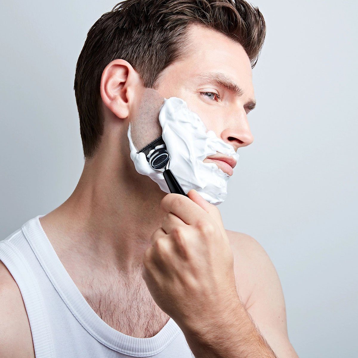 Zwilling Nassrasierer ZWILLING Rasierer mit Edelharz-Griff, Schwarz Klingen auswechselbar, 1-tlg.