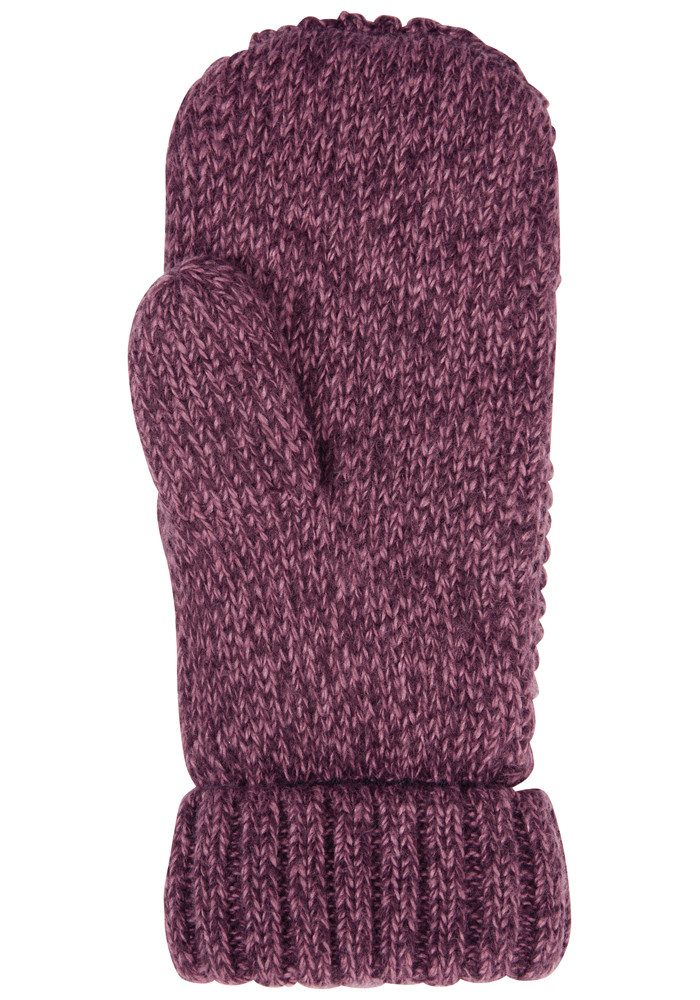 Jack Wolfskin Fäustlinge MEDLEY KNIT MITTEN W Strick-Fäustlinge, warm, mit Fleece-Futter – Bild 4 von 5