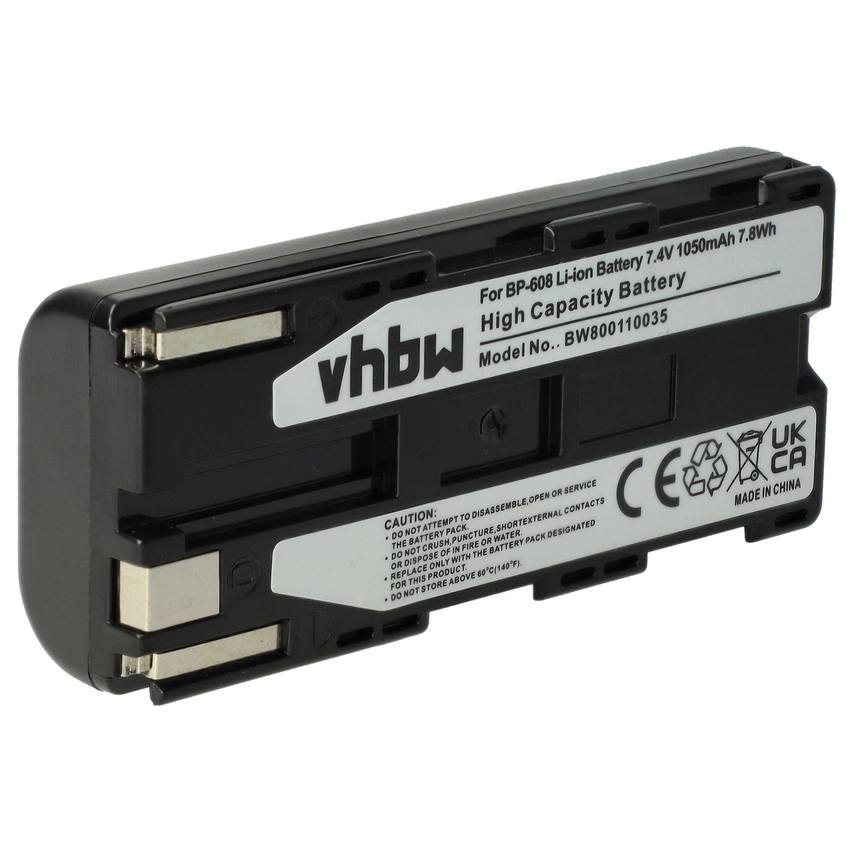 passend für Canon ES7000ES, ES-8100V Hi8, ES75, ES7000V, ES8000V, Kamera-Akku