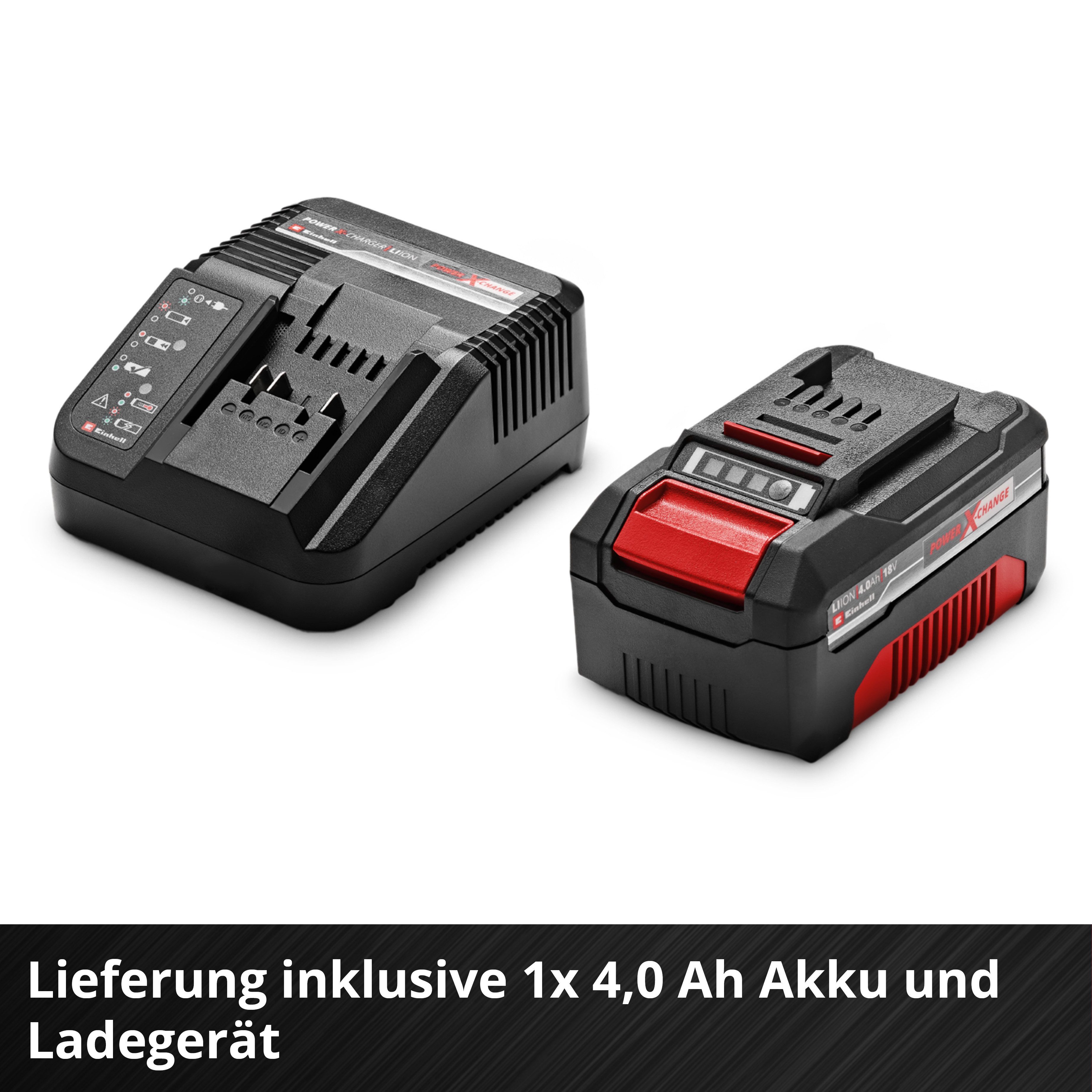 Einhell Akku-Winkelschleifer TC-AG 18/115 Li (1x4,0Ah), (Set), inkl. Akku und Ladegerät – Bild 5 von 5
