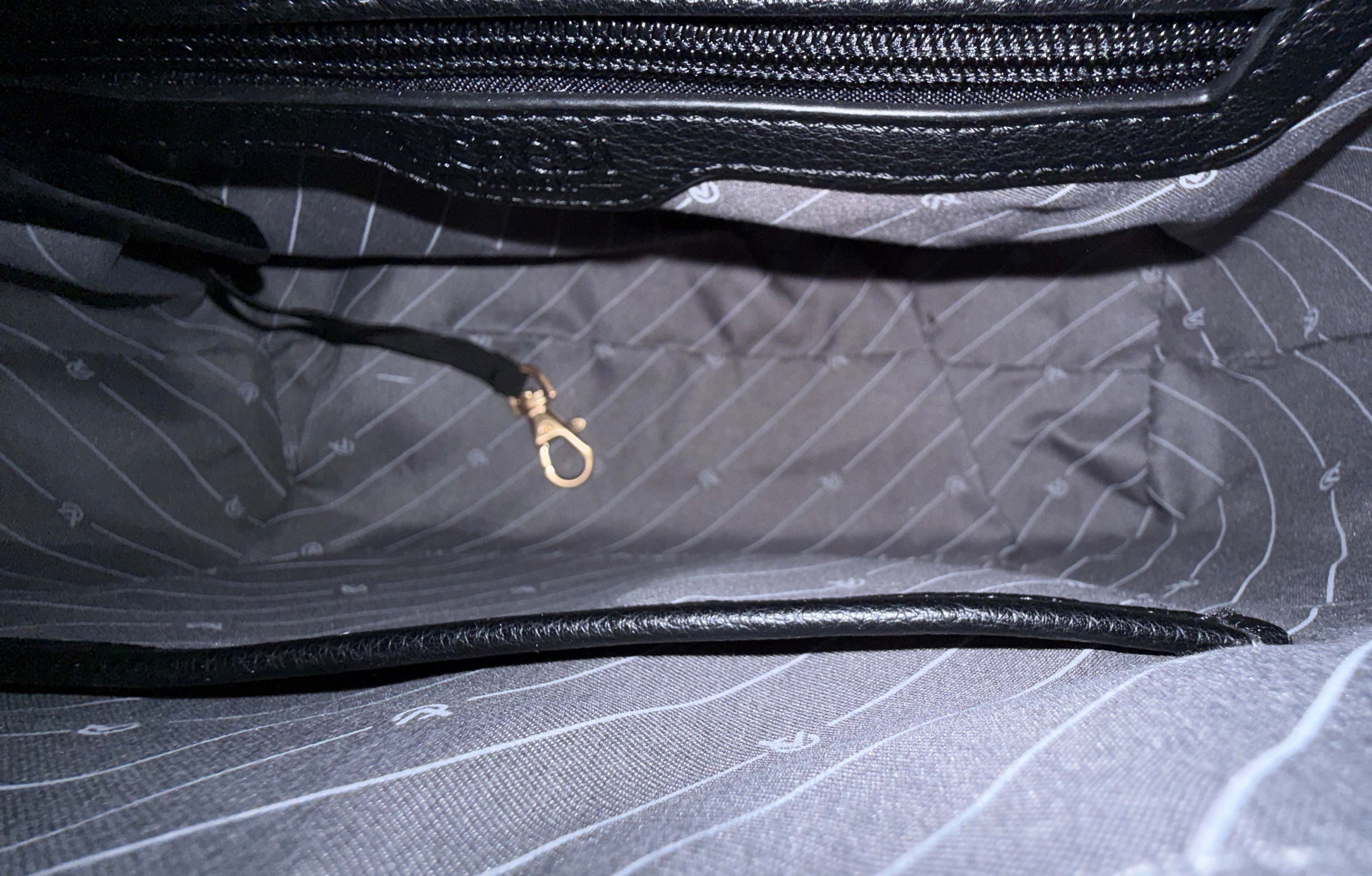 L. CREDI Henkeltasche L.CREDI Damen-Henkeltasche Rahja schwarz