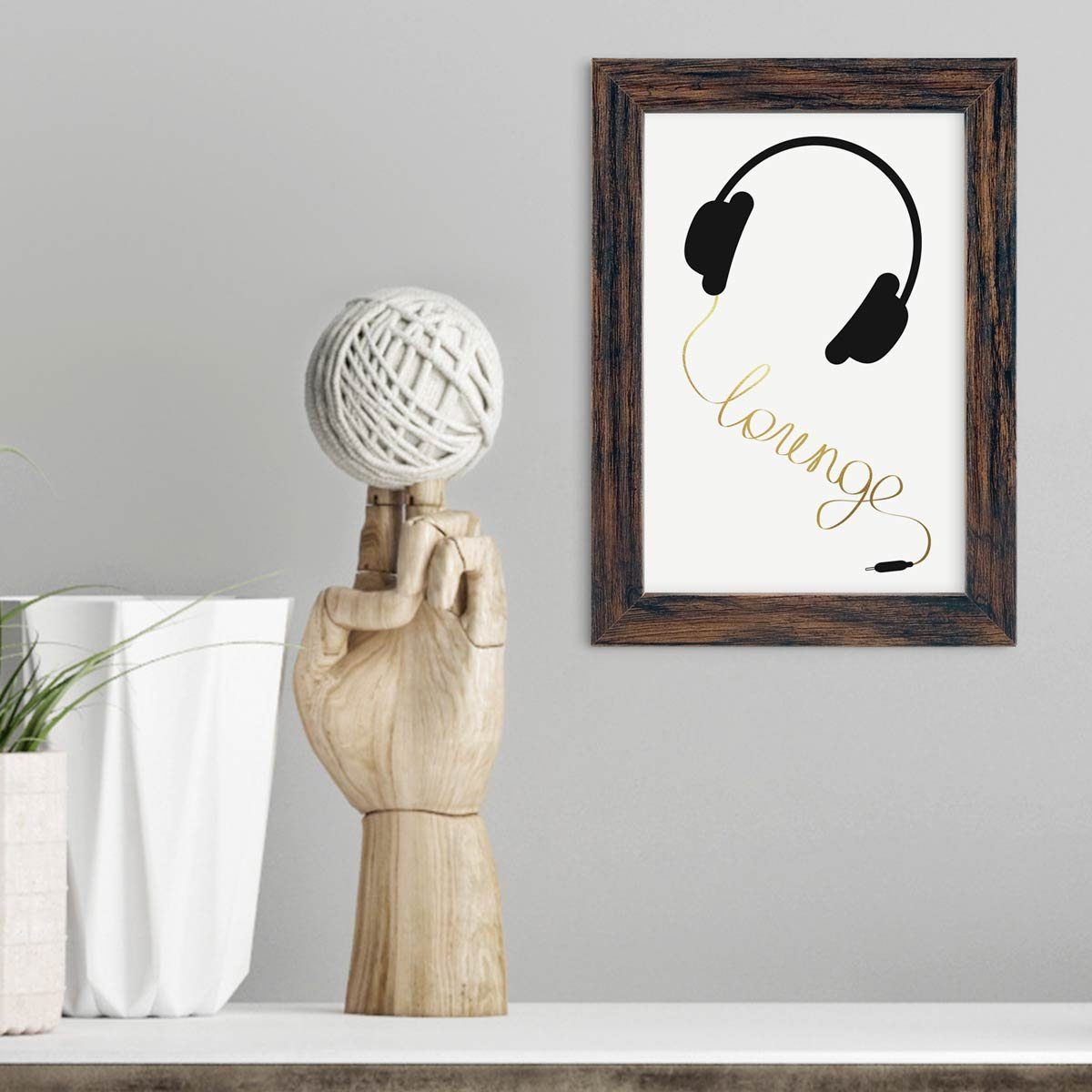 PHOTOLINI Bilderrahmen Poster-Einzelrahmen Modern Schmal günstig online kaufen