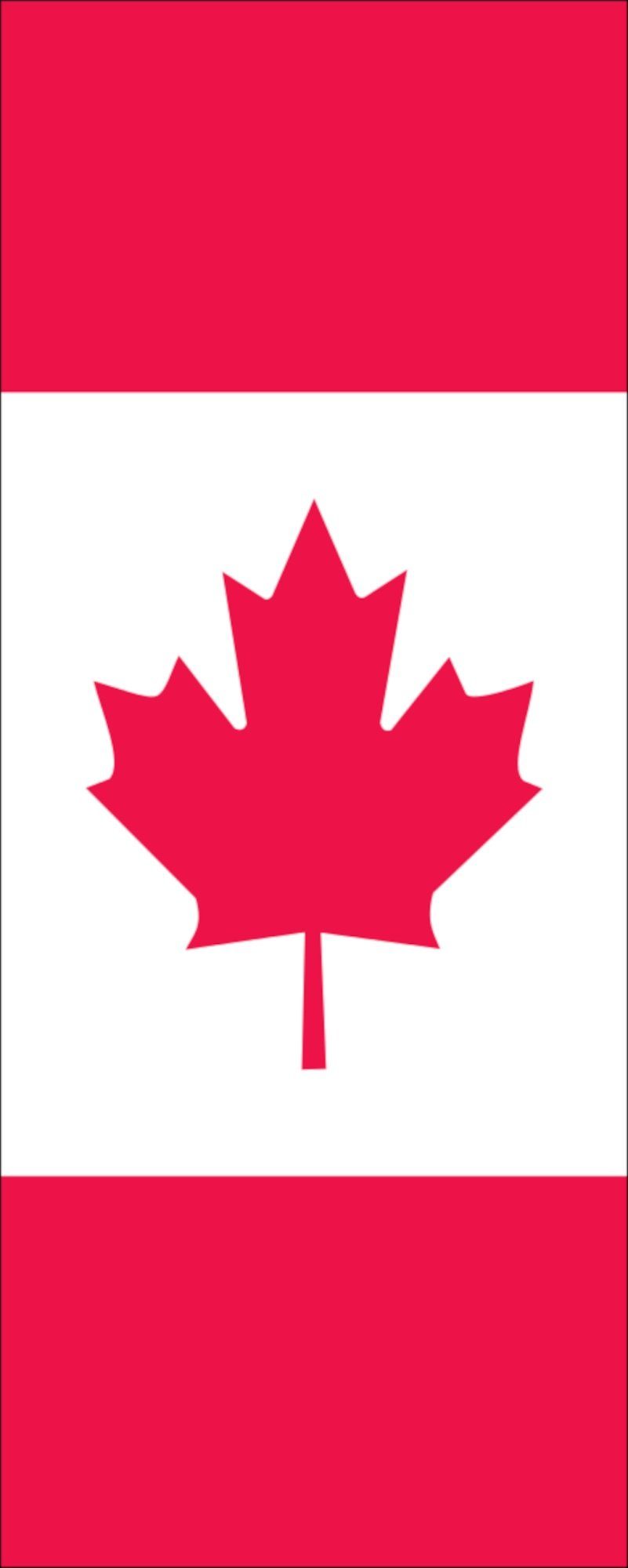 flaggenmeer 160 Kanada g/m² Flagge Hochformat