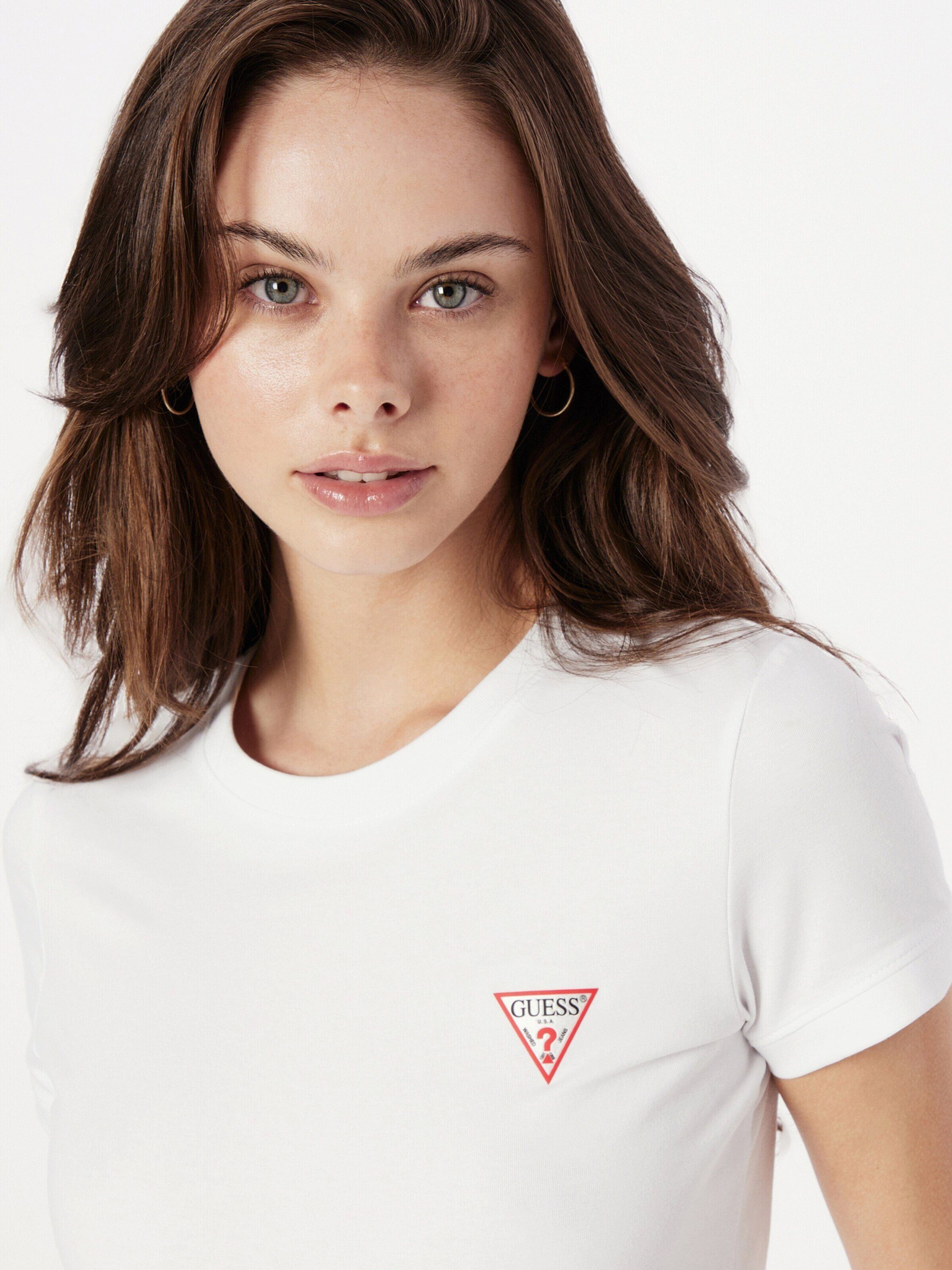 Guess T-Shirt (1-tlg) Plain/ohne Details – Bild 5 von 5