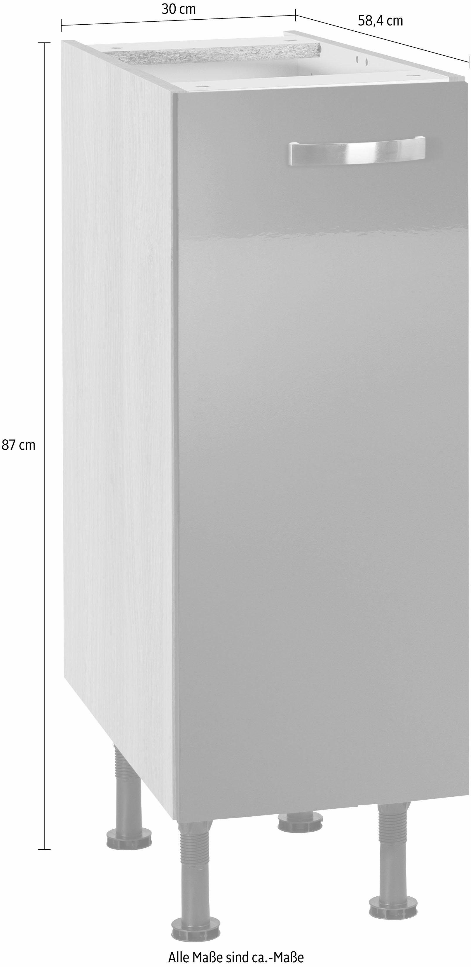 KOCHSTATION Unterschrank KS-Cara Breite 30 cm – Bild 4 von 5