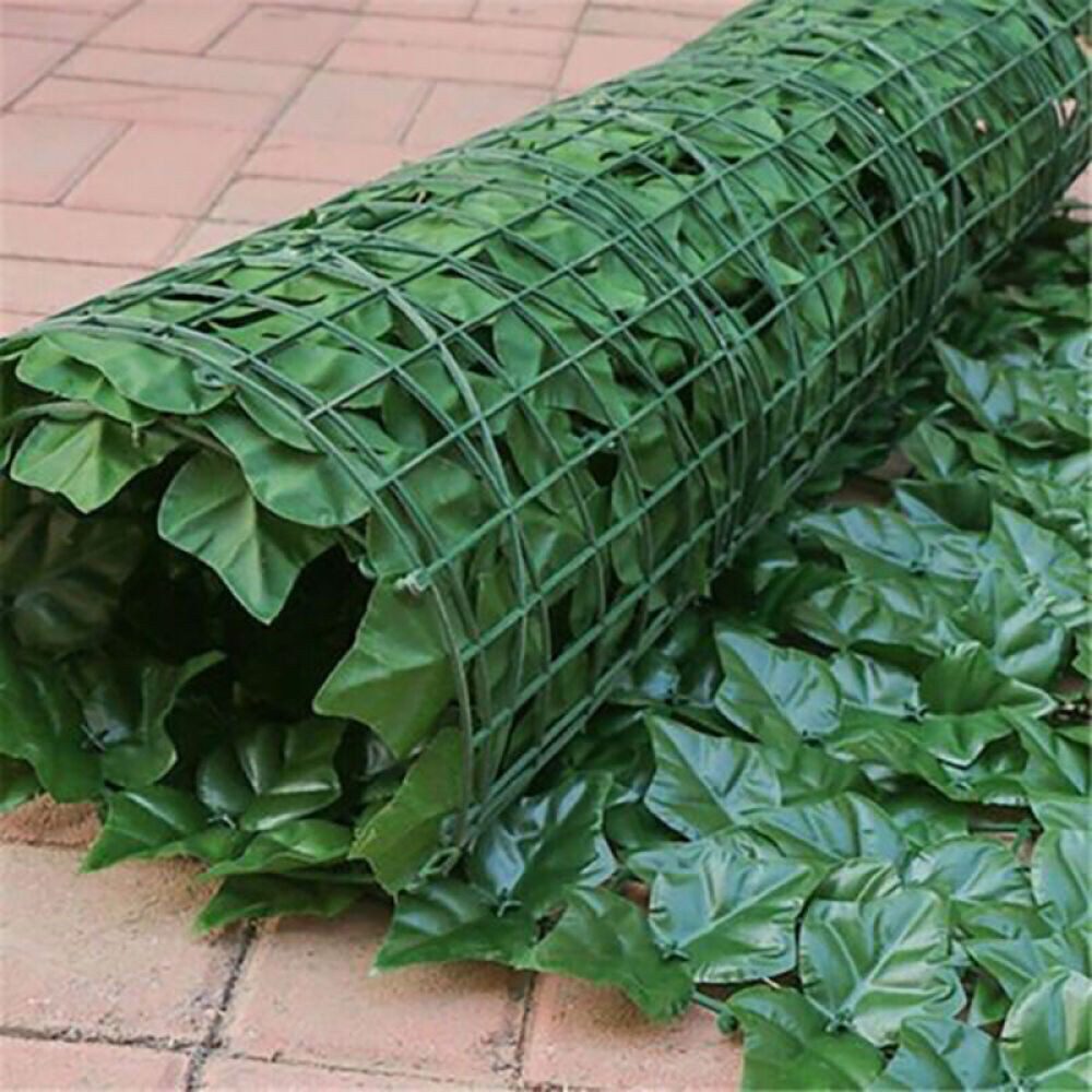 Kunsthecke Green Leaf-Sichtschutz Balkon Sichtschutz Blätterzaun günstig online kaufen