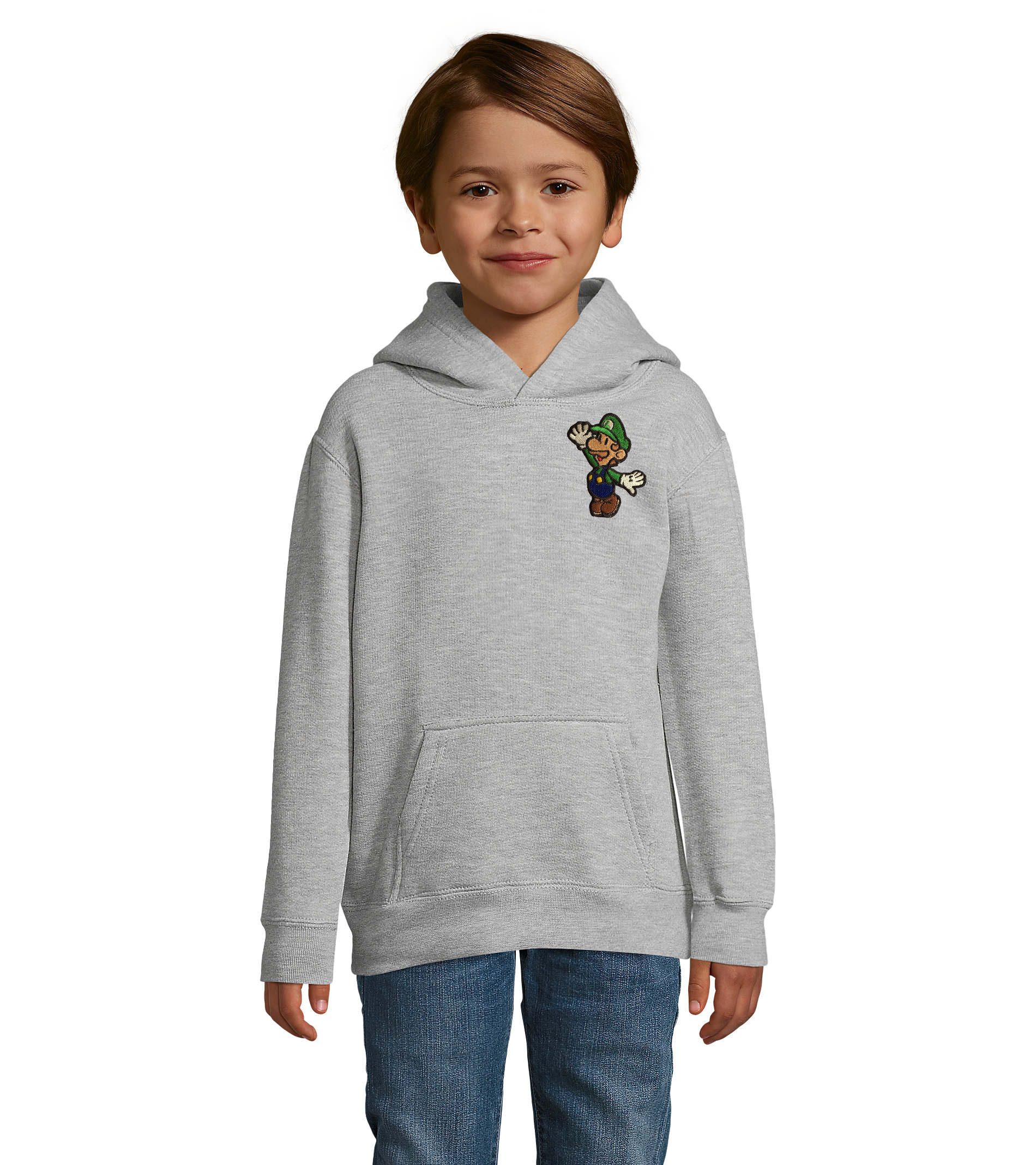 Hoodie Mario Luigi Super Wario Yoshi Peach Patch Kinder Hoodie Kapuzenshirt