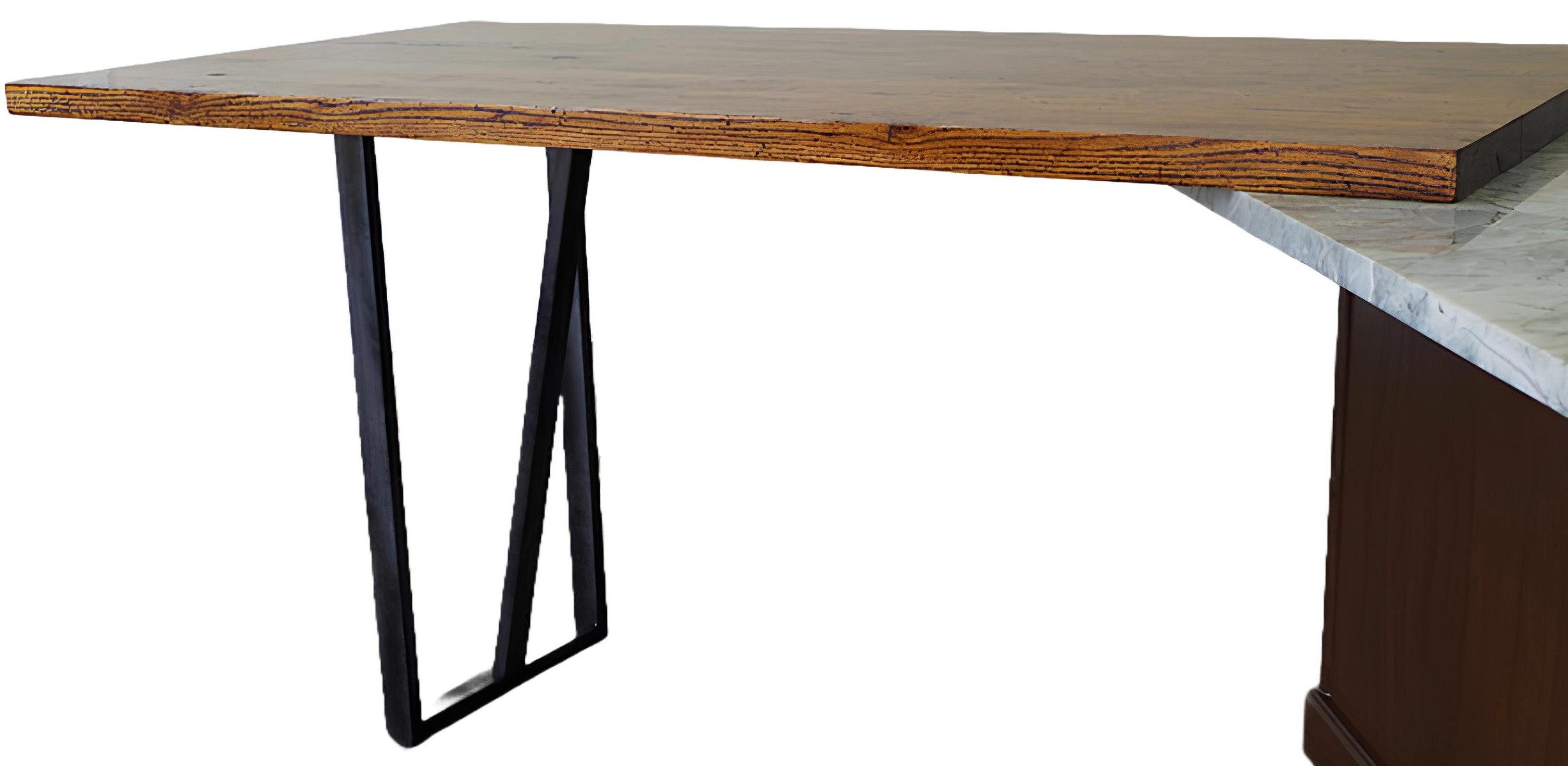 Xlmoebel Beistelltisch Designer Beistelltisch handgefertigt - Einzigartiger Tisch (Beistelltisch), Hergestellt in Europa