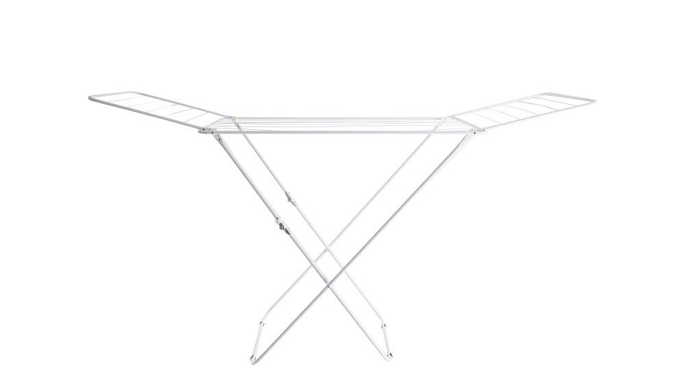 WieWin Wäscheständer Flügelwäschetrockner Wäscheständer Wäschetrockner Trockner 18m, Kindersicherung