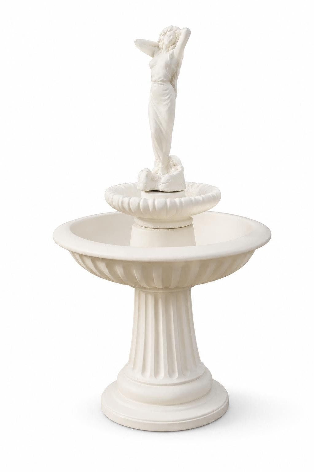 Xlmoebel Gartenbrunnen Garten Springbrunnen 172 cm Zierbrunnen Skulptur Teich Fontaine Sofort, (1 tlg)