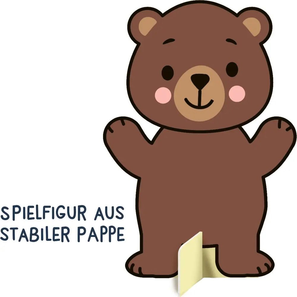 COPPENRATH DIE SPIEGELBURG Sticker Cozy Stickerhaus - Kleiner Bär
