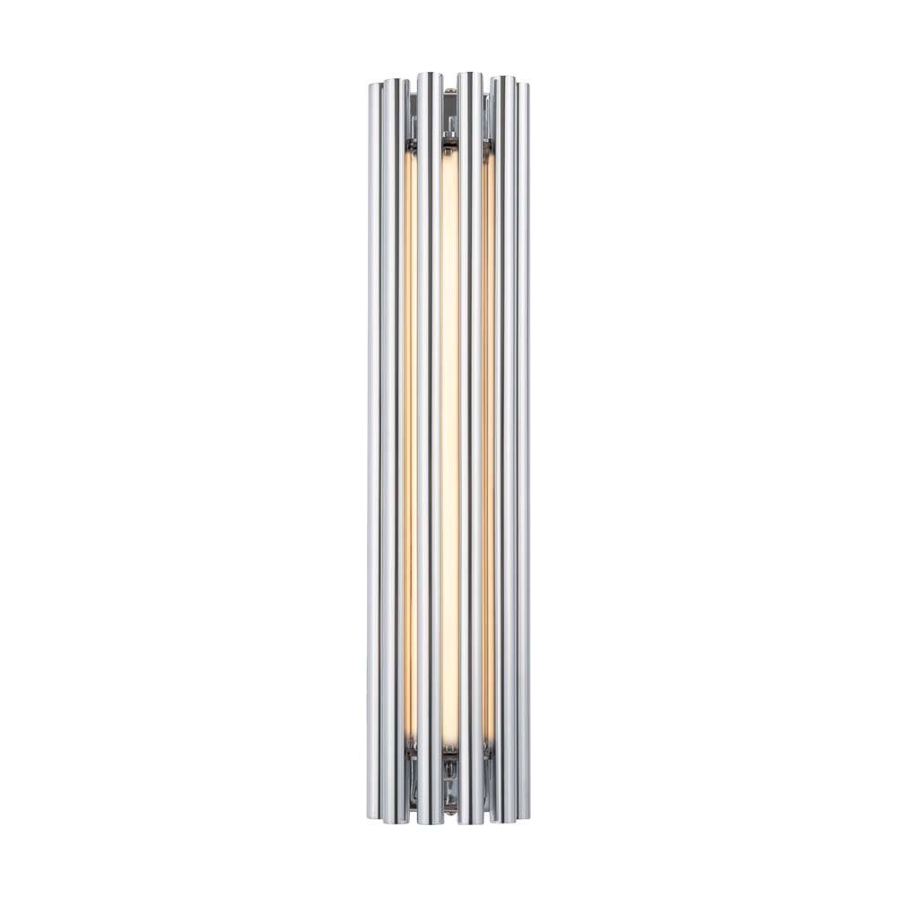 Maytoni LED Wandleuchte, LED-Leuchtmittel fest verbaut, Warmweiß, Wandlampe Wandleuchte Flurlampe chrom LED Retro Schlafzimmerleuchte H