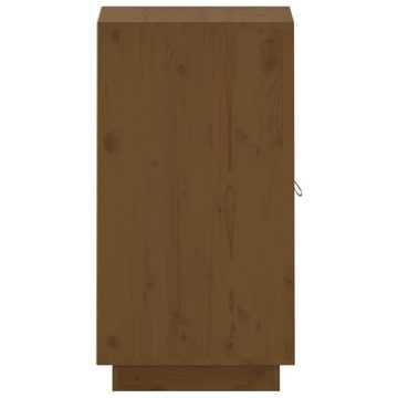 vidaXL Sideboard Sideboard Honigbraun 34x40x75 cm Massivholz Kiefer (1 St)