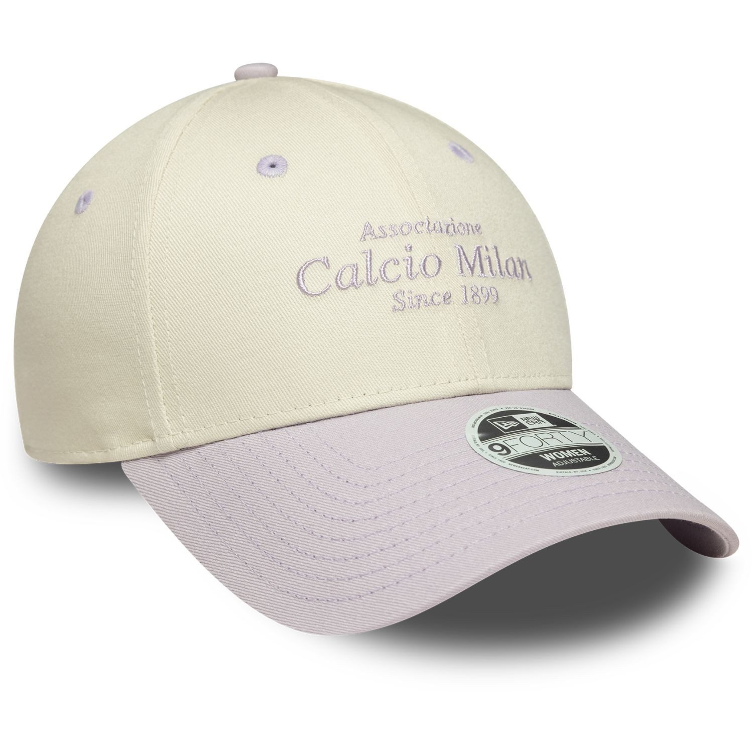 New Era Baseball Cap 9Forty AC Mailand Script