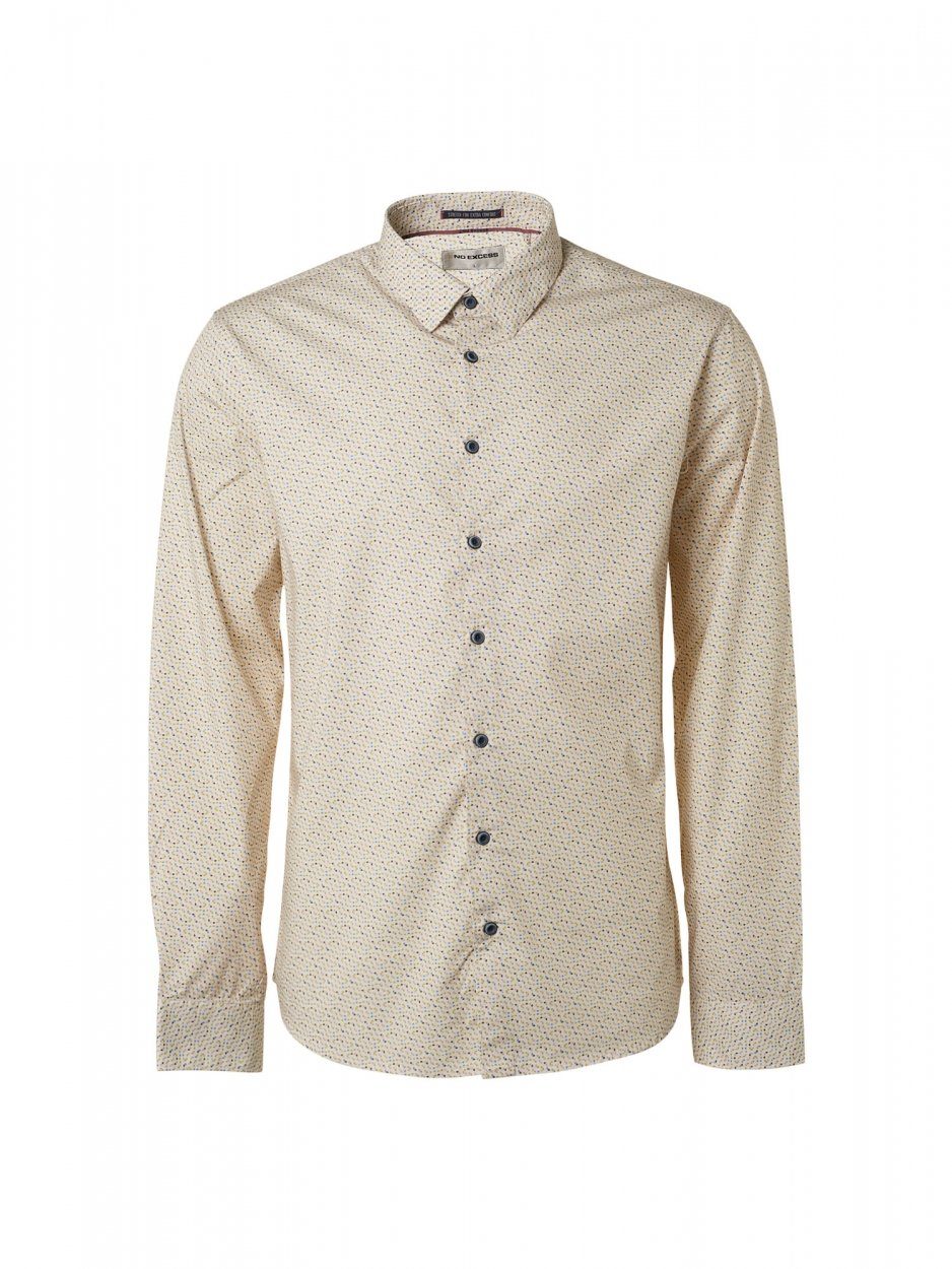 NO EXCESS / Herren-Shirt / Shirt Stretch Allover Printed