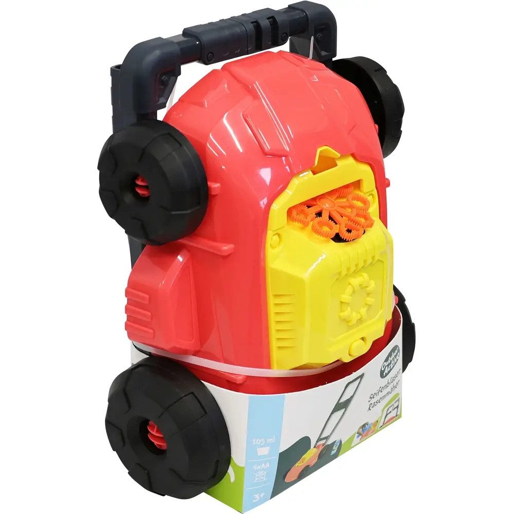 Vedes Seifenblasenspielzeug Outdoor active Seifenblasen-Rasenmäher, 105 ml