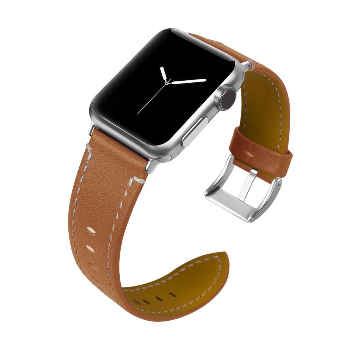 CoverKingz Smartwatch-Armband Leder Armband für Apple günstig online kaufen