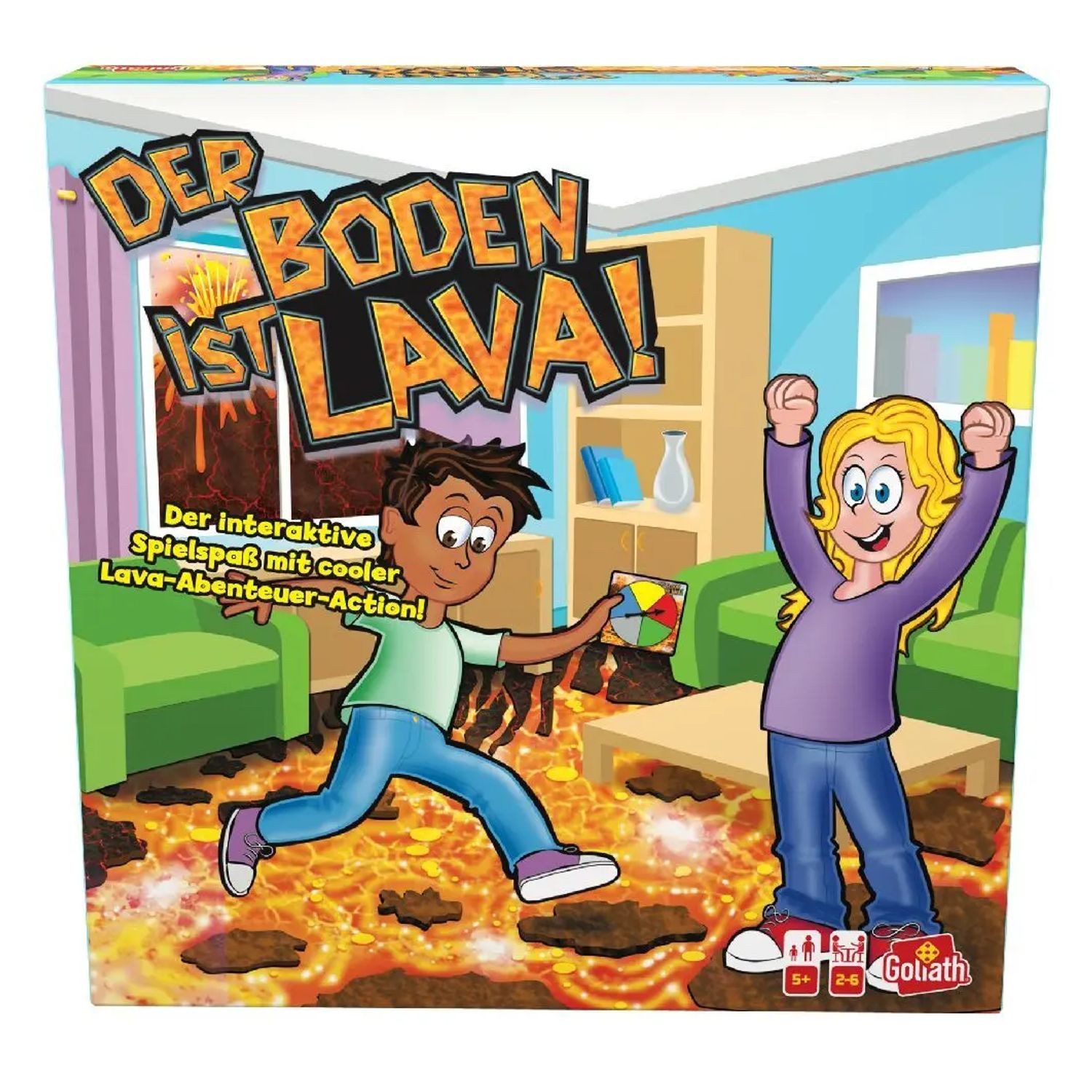 Goliath Toys Spiel Boden ist lava