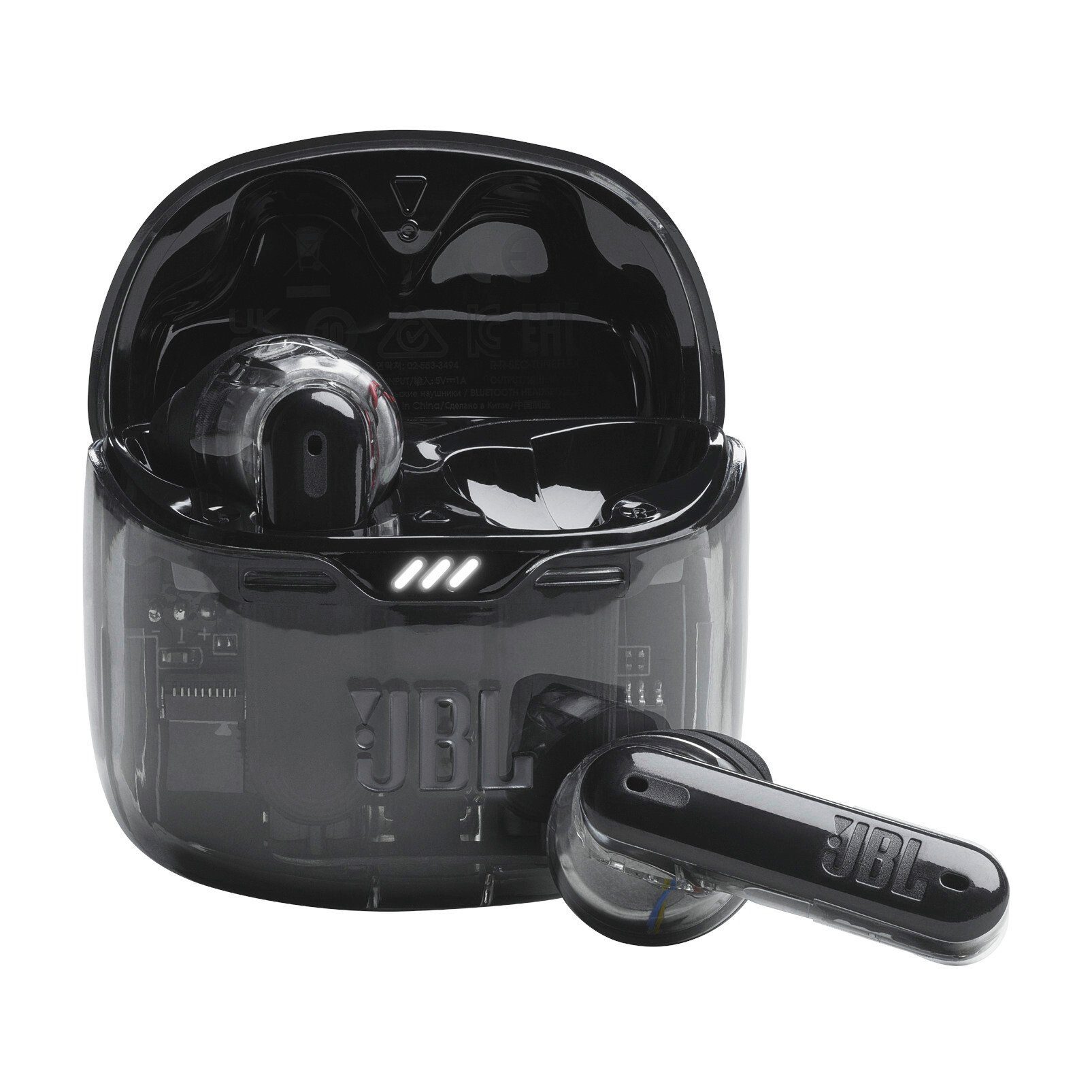 JBL Tune Flex Ghost- wireless schwarz/transparent In-Ear-Kopfhörer Sonderedition