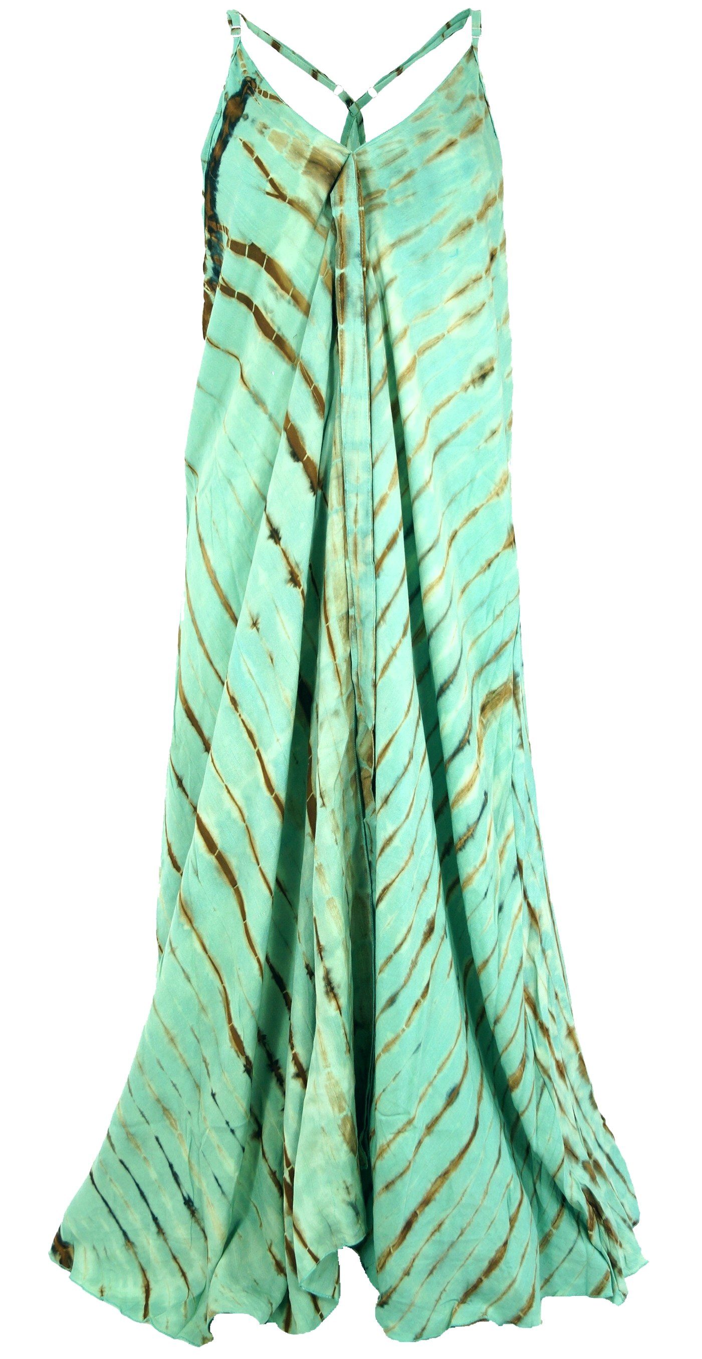 Guru-Shop Midikleid Batik Maxikleid, Strandkleid, Sommerkleid,.. alternative Bekleidung