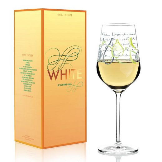 Ritzenhoff Weißweinglas »White Design Virginia Romo«, Kristallglas