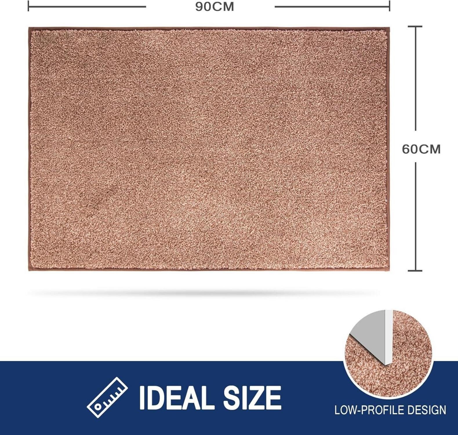 FCSDETAIL Fußmatte Schmutzfangmatte Innen 60x90 cm günstig online kaufen