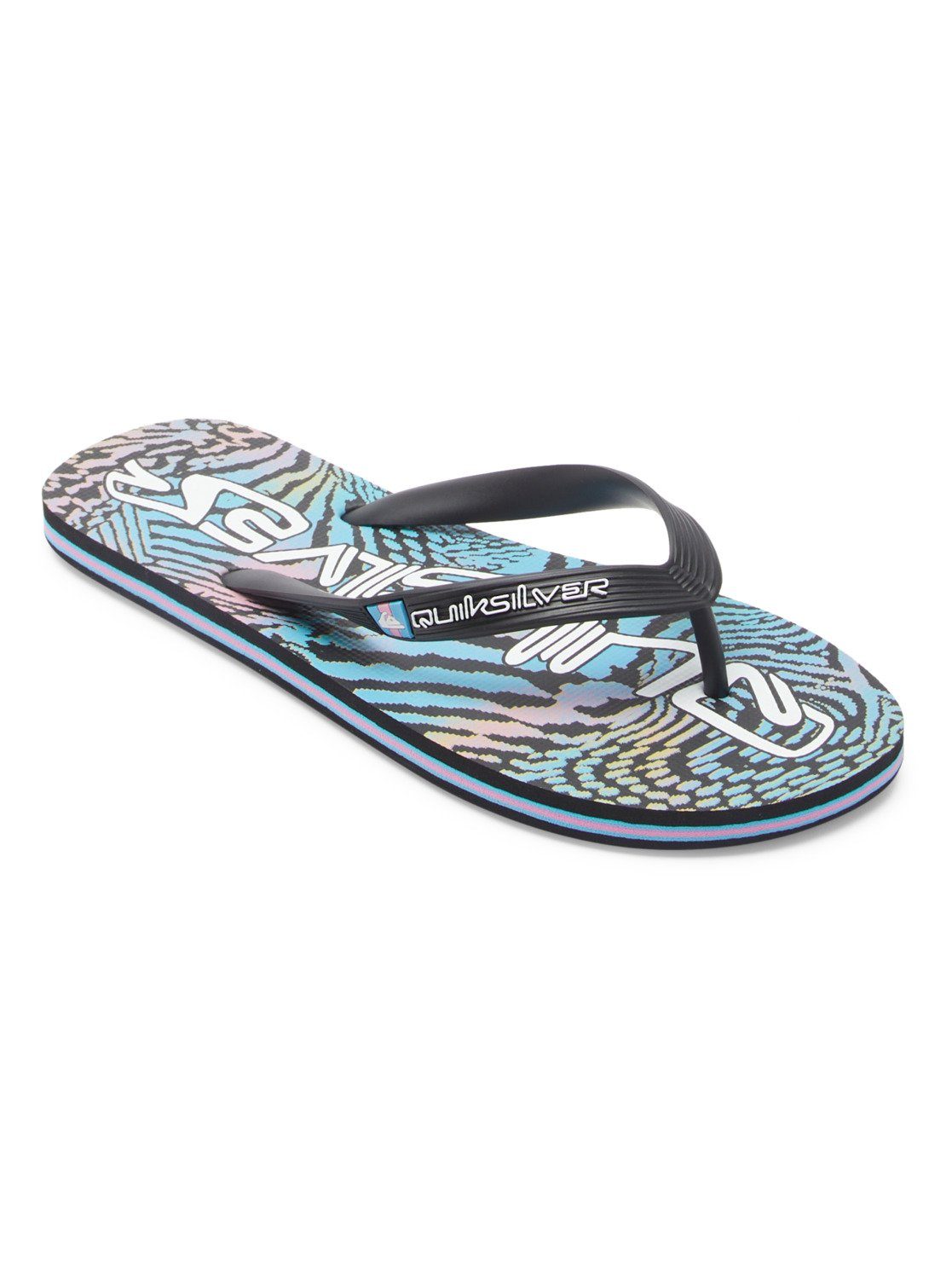 Quiksilver Molokai Art Gregg Kaplan Sandale Black/Pink/Blue