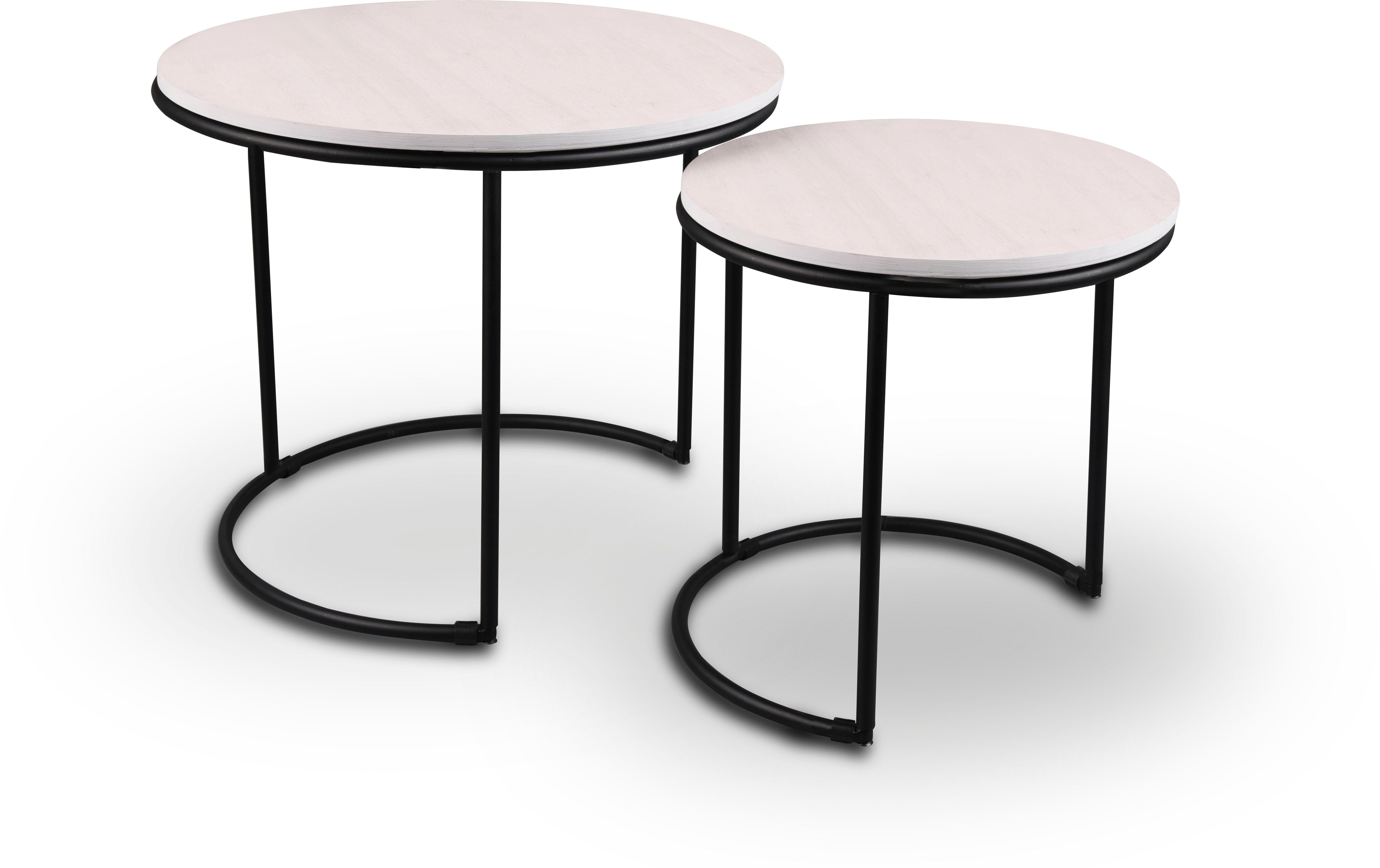 Tisch Beistelltisch Dekorativer MORE MIRRORS Set 2er AND Beistelltisch Doreen,