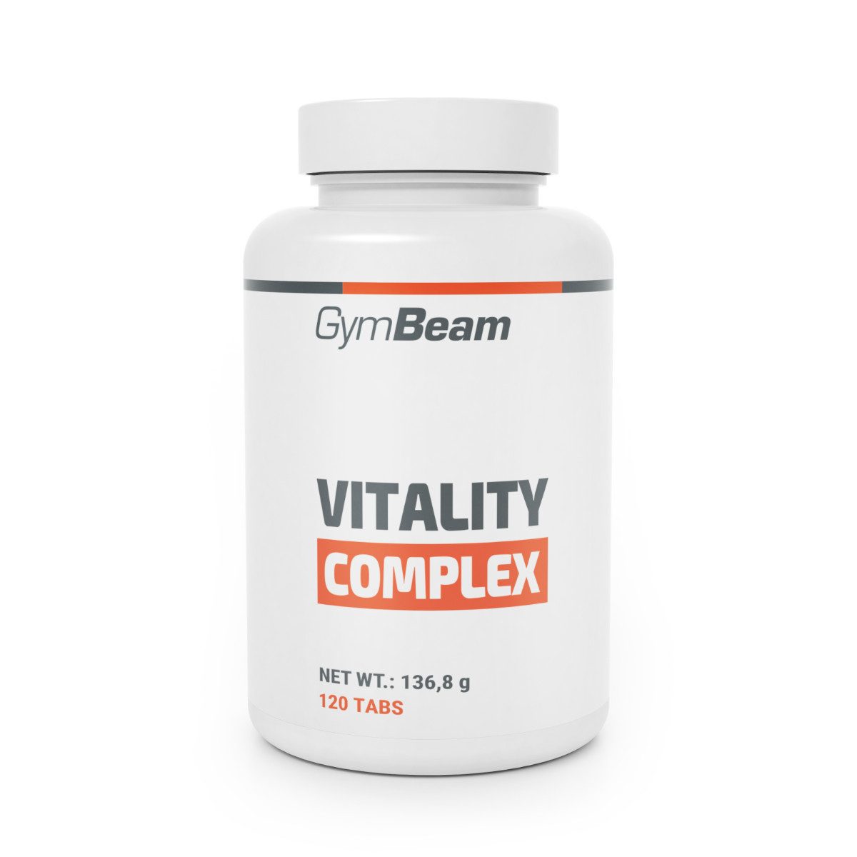 GymBeam Vitality Complex Tabletten, 136,8 g, Multivitamin -/ Mineralstofftabletten mit 11 Vitaminen & 5 Mineralien