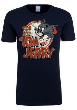 LOGOSHIRT T-Shirt Tom & Jerry mit lizenziertem Originaldesign