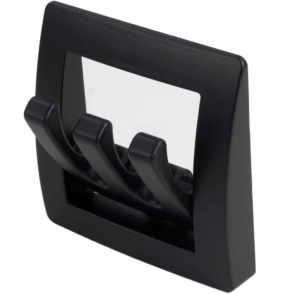 Schwinn® Kleiderhaken Garderobe Kleiderhaken klappbar Wohnmobil Caravan Camper Boot schwarz