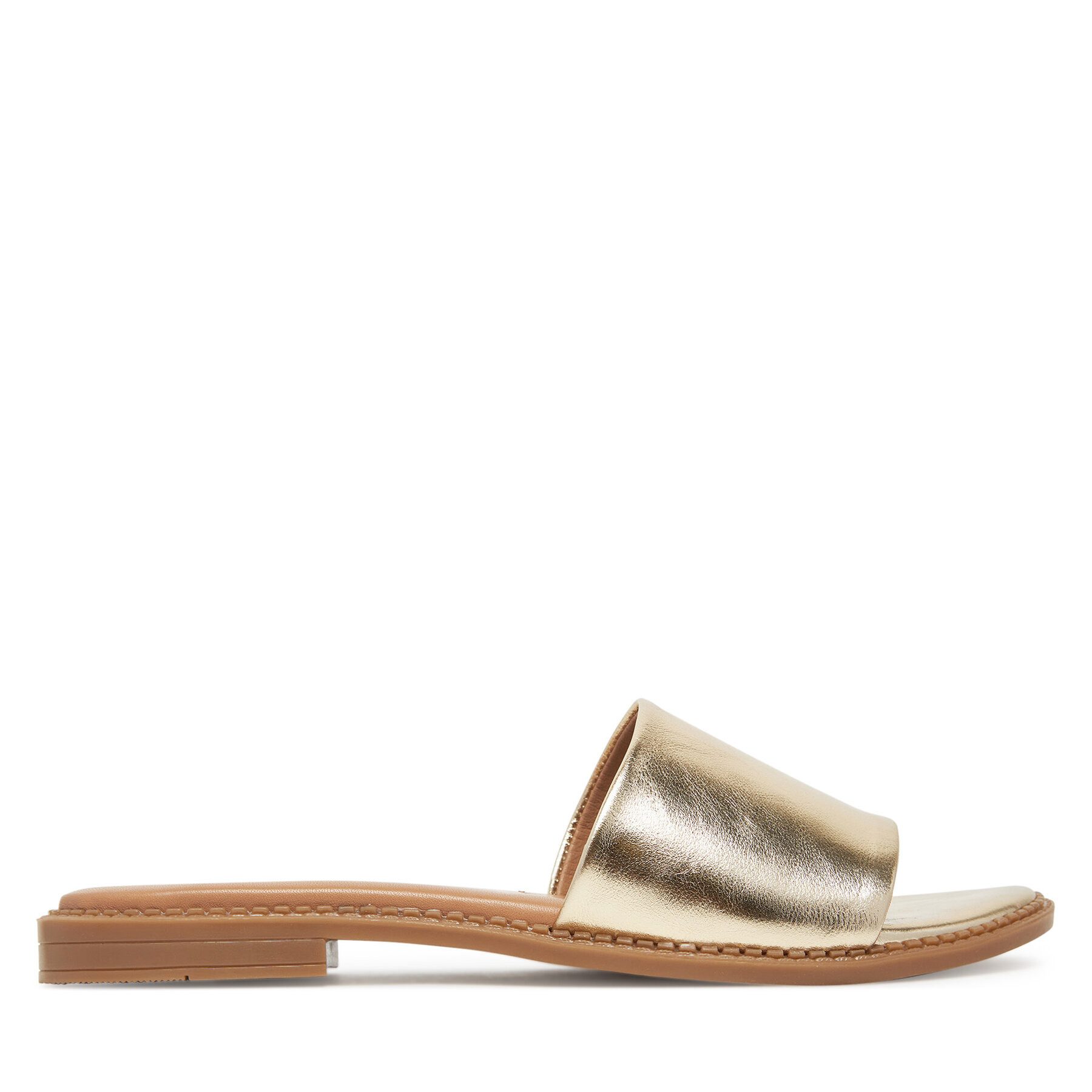 LASOCKI Lasocki Damen-Flip-Flops Gold Badepantolette