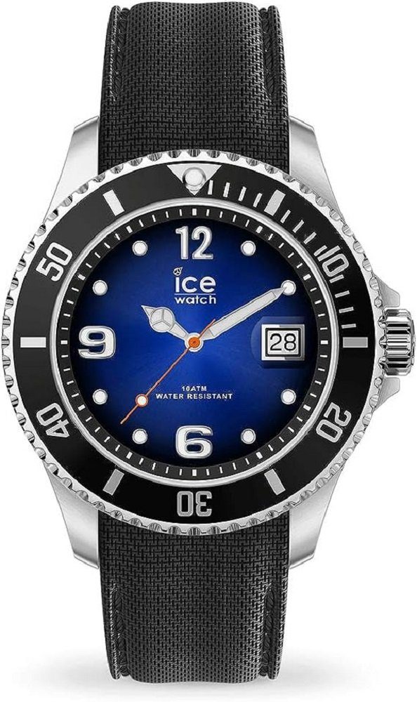 - (Extra steel Ice-Watch Deep Quarzuhr, ice-watch blue Large) ICE