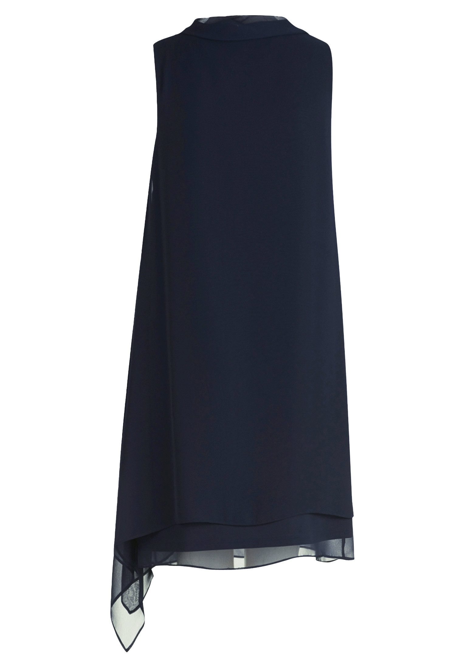 Vera Mont Cocktailkleid Damen ohne Arm Schluppe