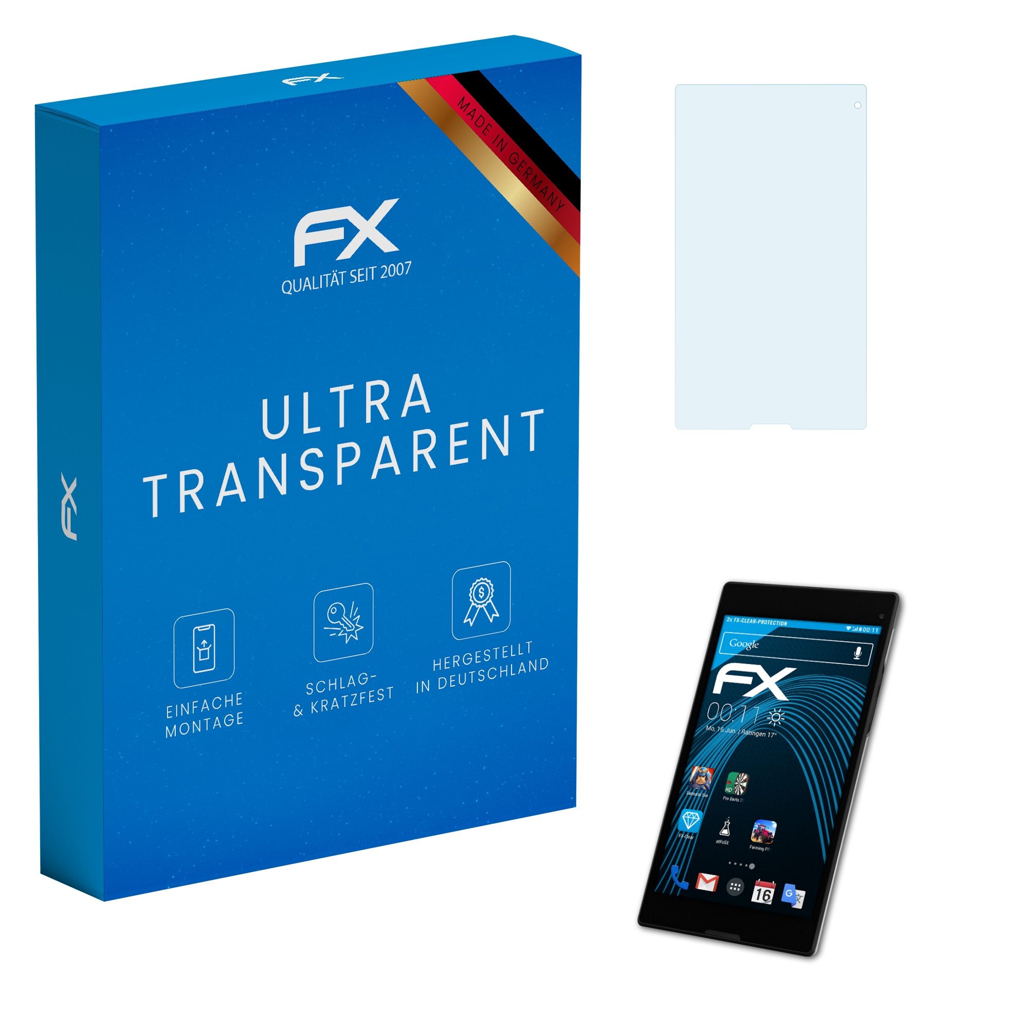 Schutzfolie Displayschutz für Medion LIFETAB P8312