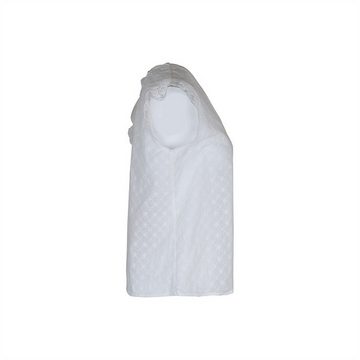 AFAZ New Trading UG Blusentop Weißes Damen-Spitzen-Patchwork-Top, perfekt für den Sommer Fresh Breeze: Leichtes Damen-T-Shirt.