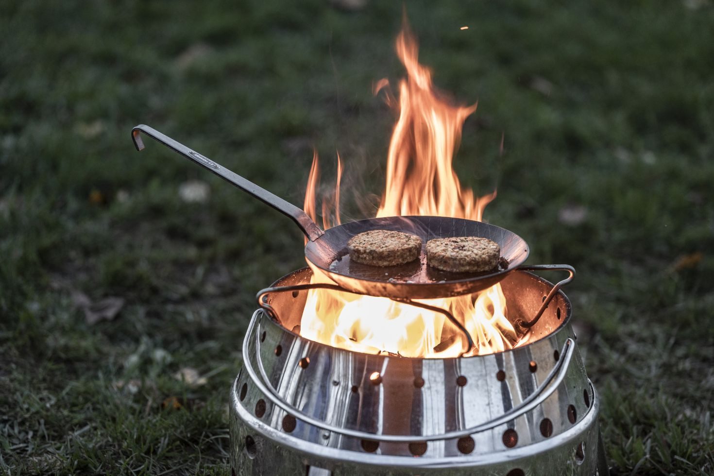 Petromax Camping-Gasgrill Petromax schmiedeeiserne Pfanne Ø 24 cm