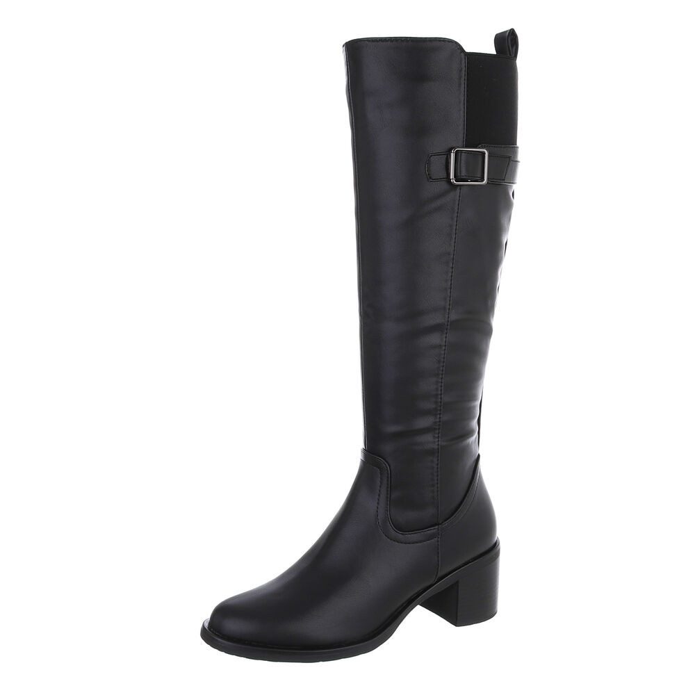 Ital-Design Damen Elegant Stiefel (87108796) Blockabsatz günstig online kaufen