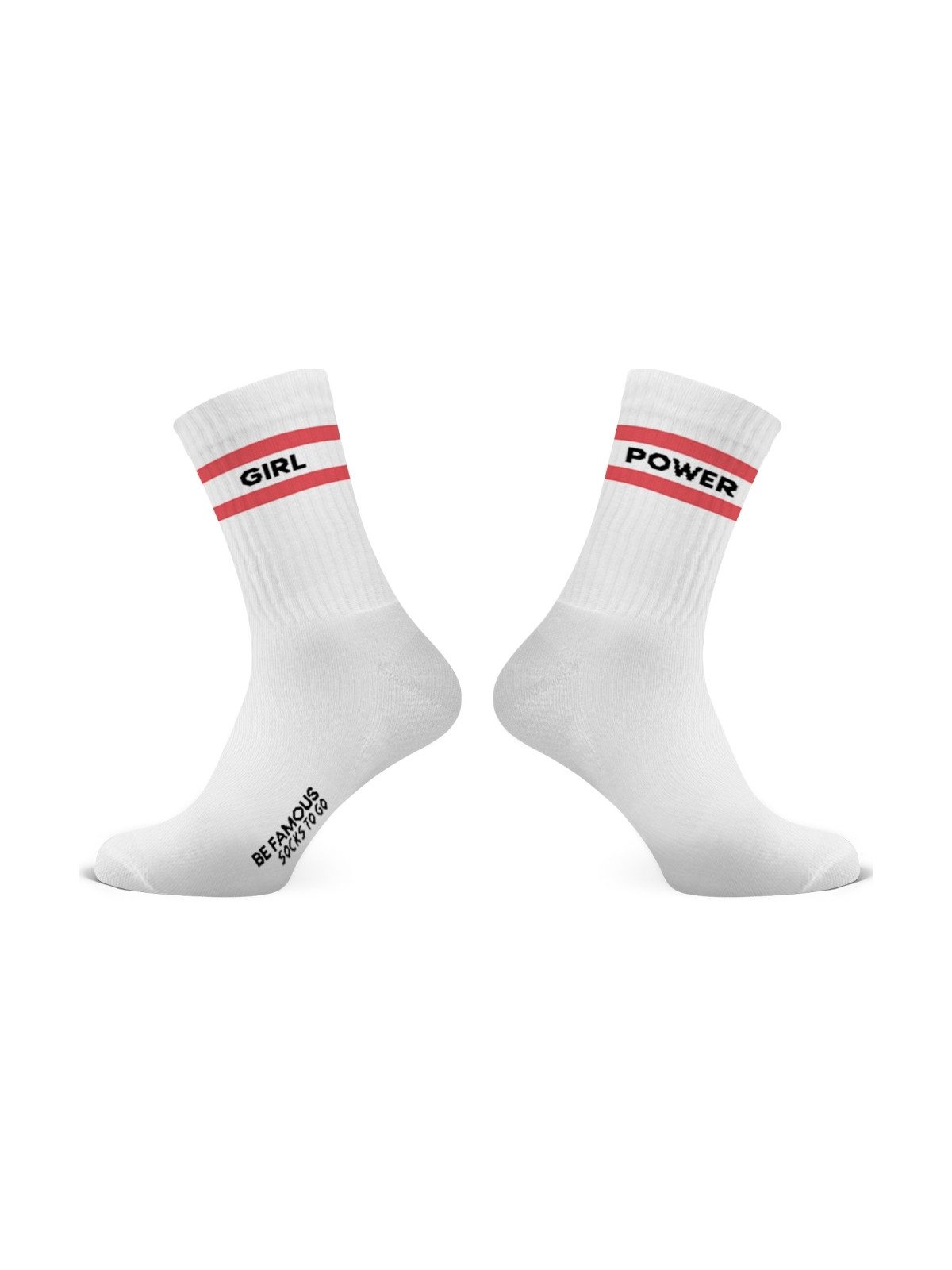Sneakersocken Socks to go Socken GIRL POWER