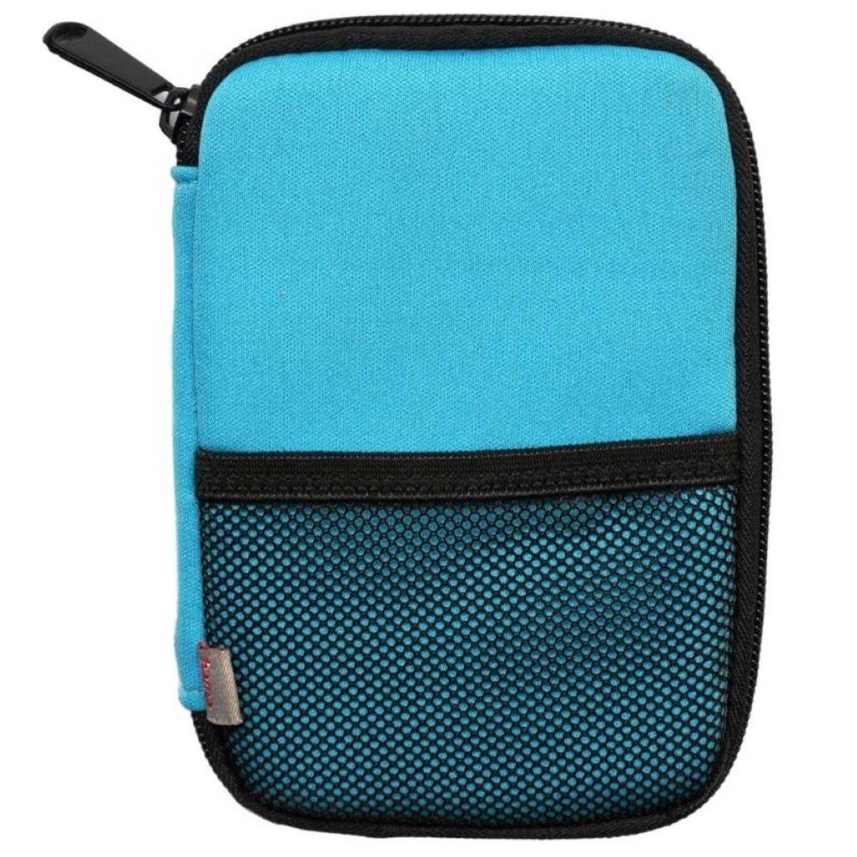 Hama Etui Hama Card-Case Speicherkarten-Tasche Blau, Etui für 5 Speicherkarten, 