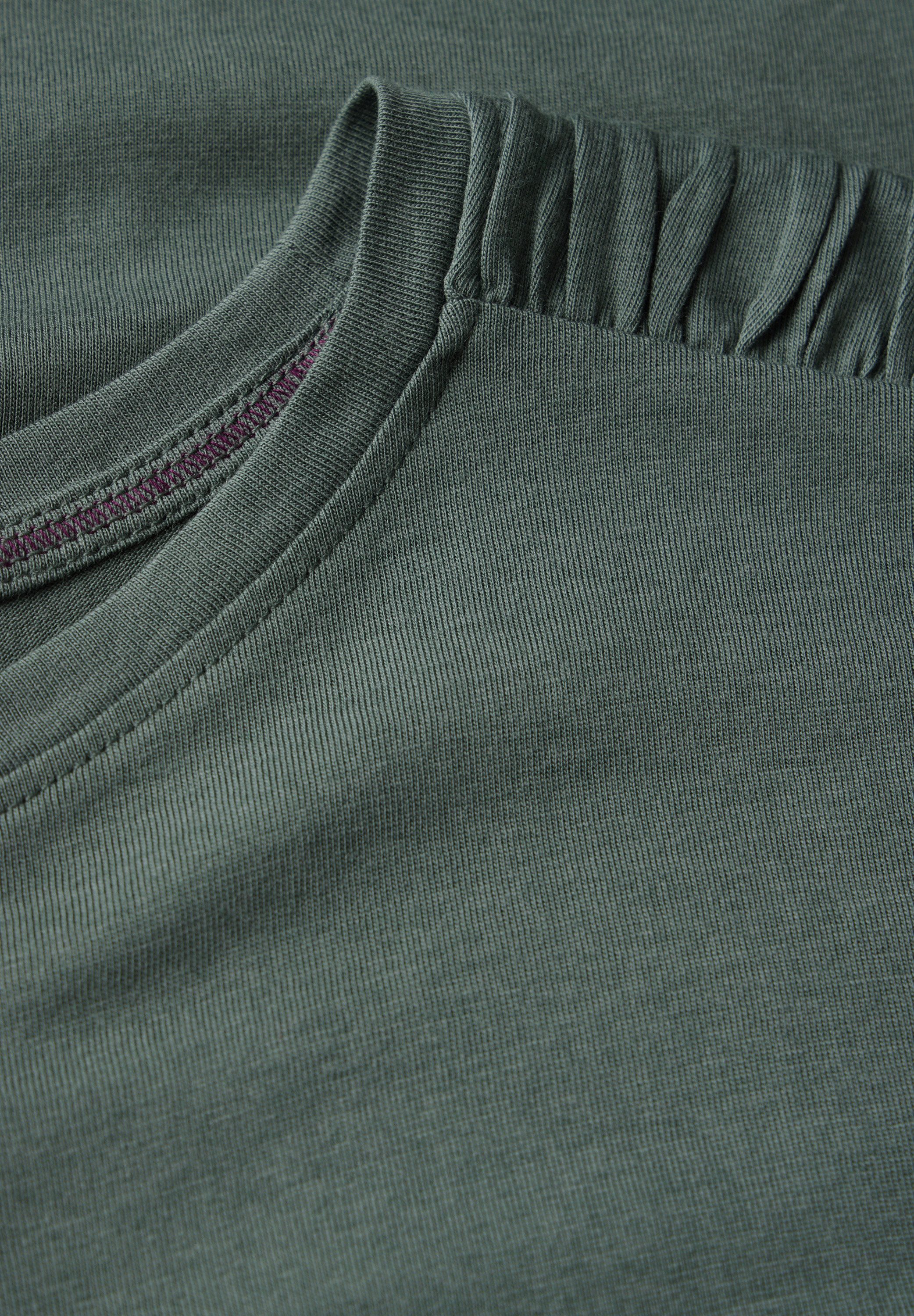 CECIL T-Shirt mit Tunnelzug am Saum