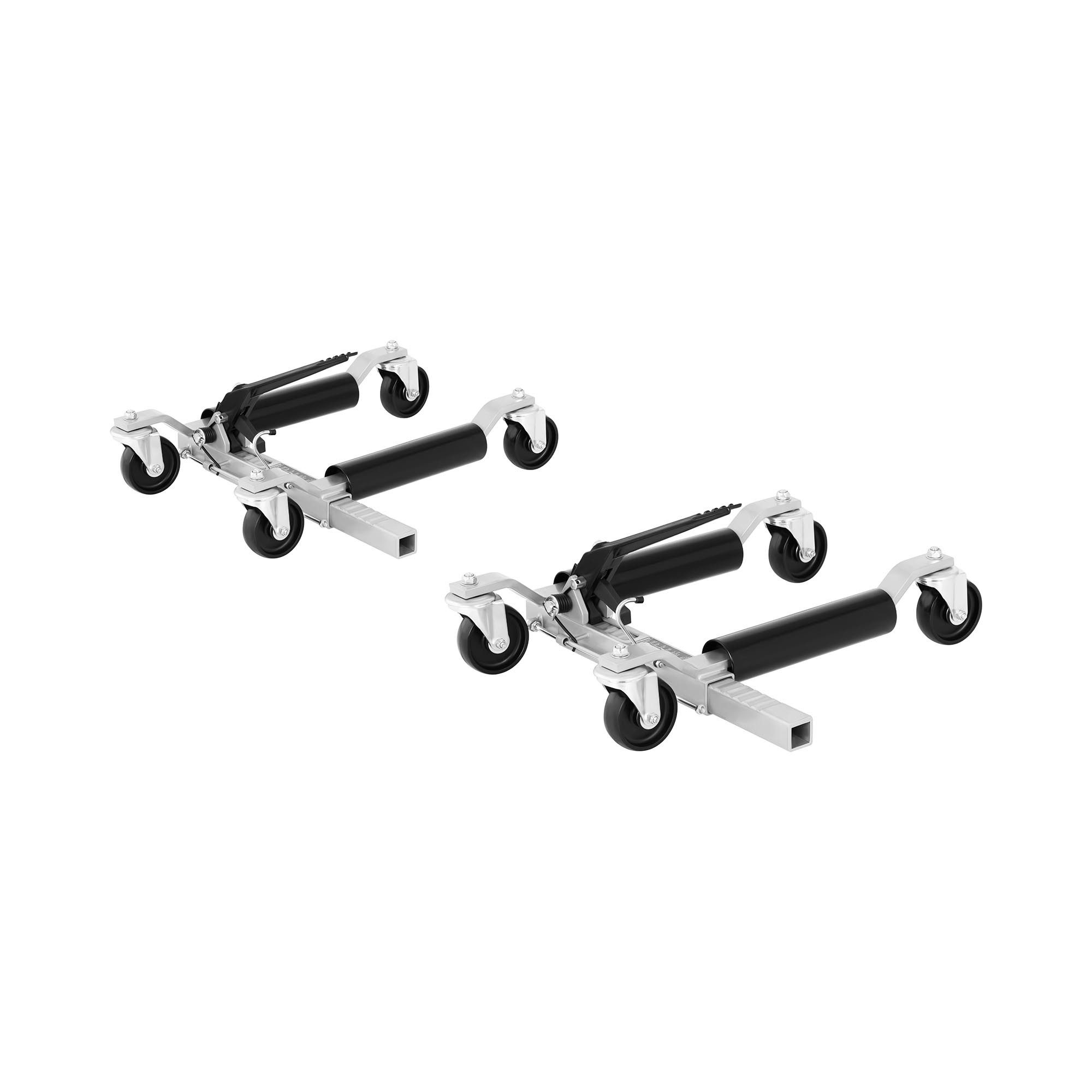Rangierwagenheber Rangierhilfe 567 kg 2 Stück Wagenheber Nylonrollen Rollwagen PKW