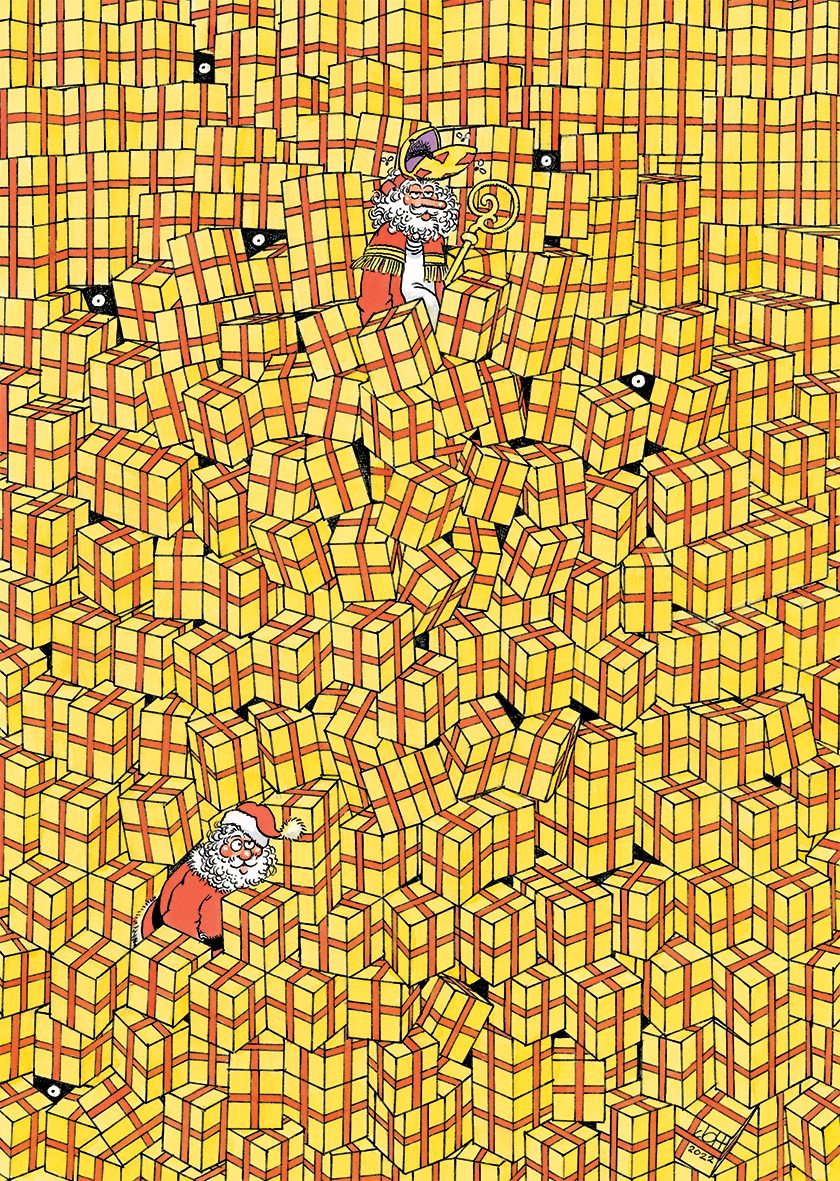 Jan van Haasteren Puzzle Jan van Haasteren Expert 4 Geschenke in Hülle und Fülle Puzzle, 500 Puzzleteile