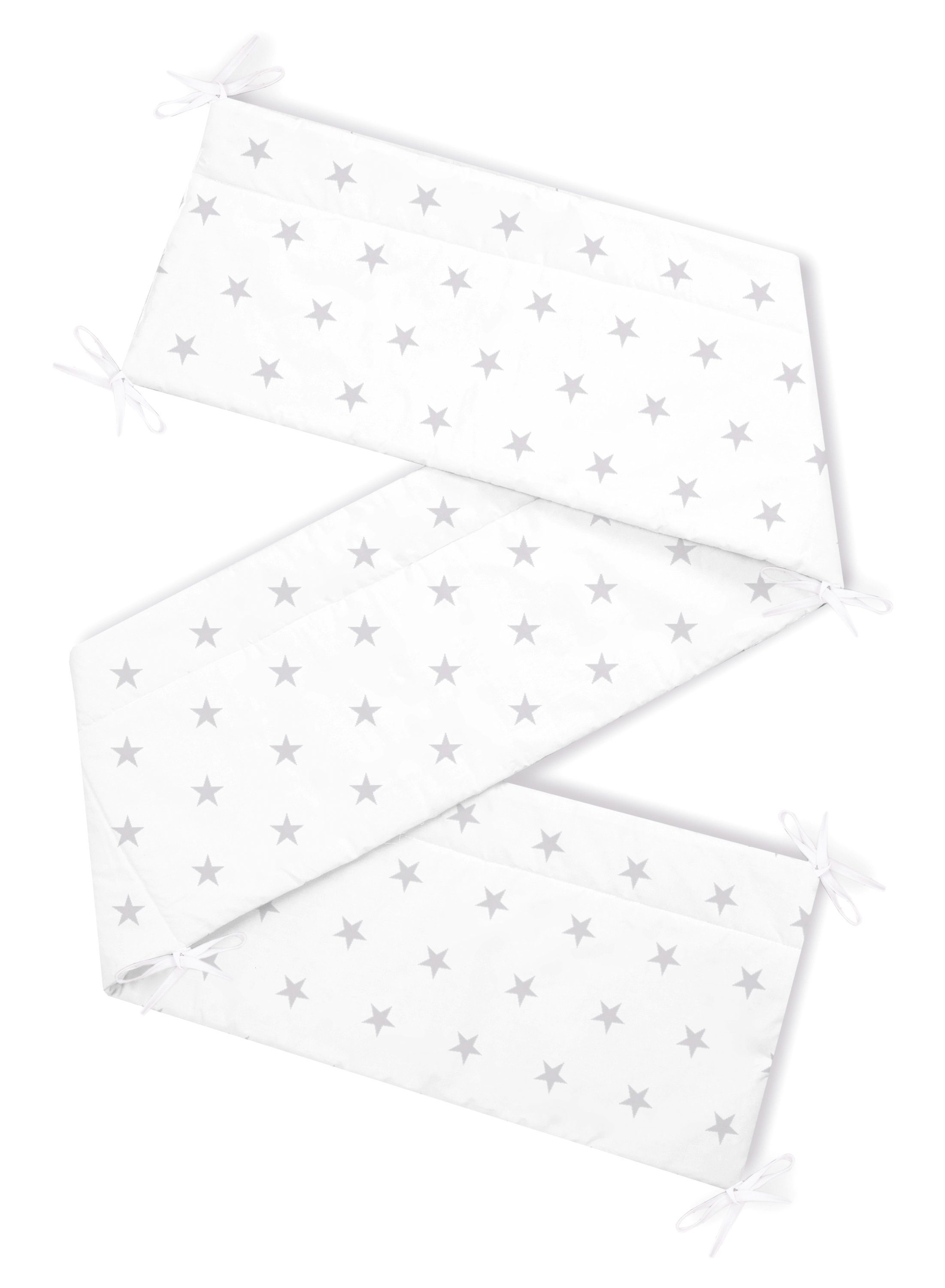 Bettnestchen Bettumrandung, Kopfschutz 210x30 cm - für Kinderbett 140x70 geeignet