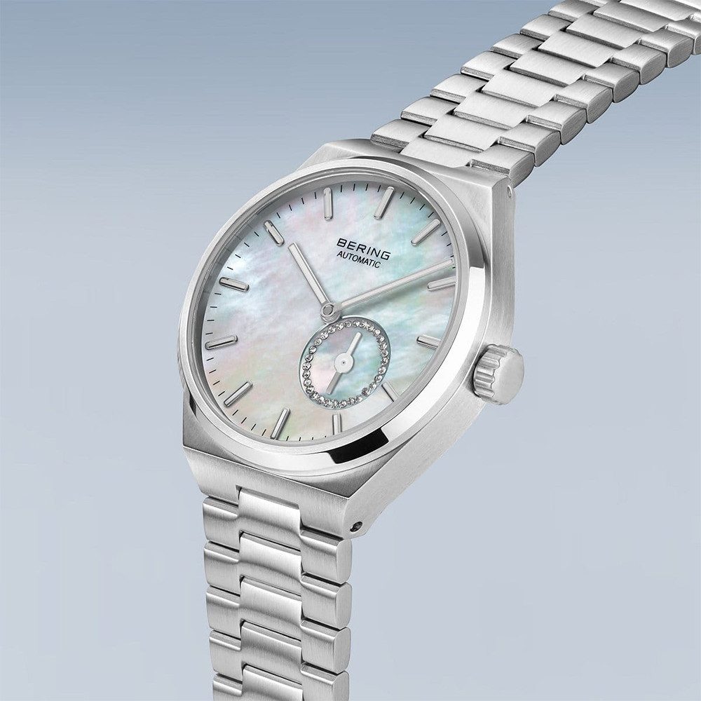 Bering Automatikuhr Bering Automatic silber gebürstet 19435-704 19435-704, Hochwertiges Produkt mit zeitlosem Design, sorgfältiger Verarbeitung