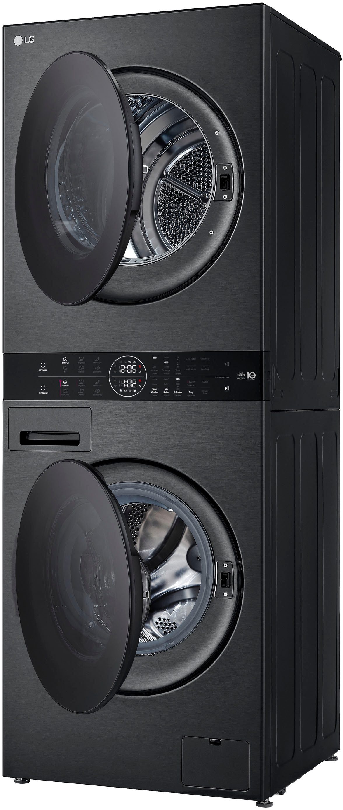 LG Waschtrockner WT1210BBF, 12 kg, 1400 U/min, Smart Diagnosis®