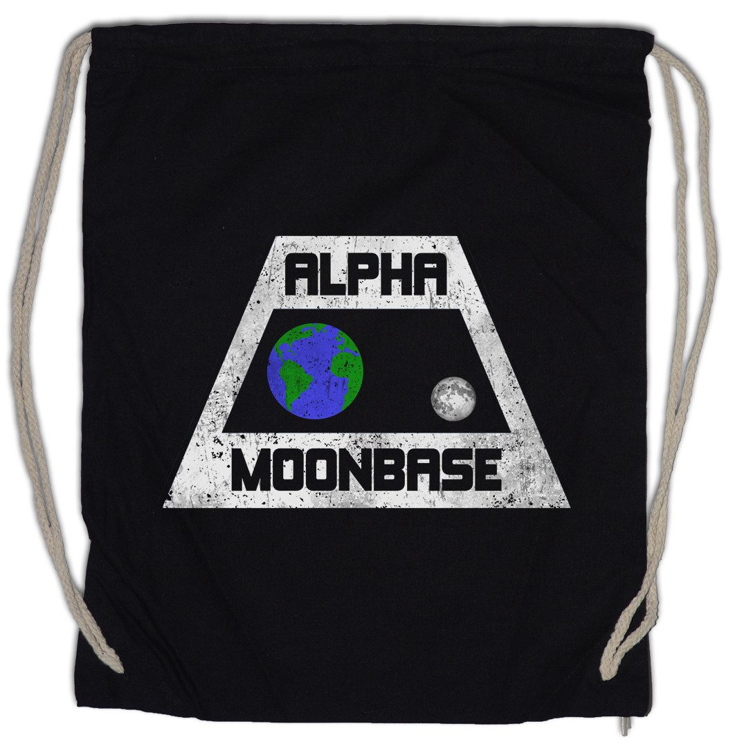 Turnbeutel Vintage Alpha Moonbase Logo Turnbeutel Mondbasis Alpha 1 TV Serie