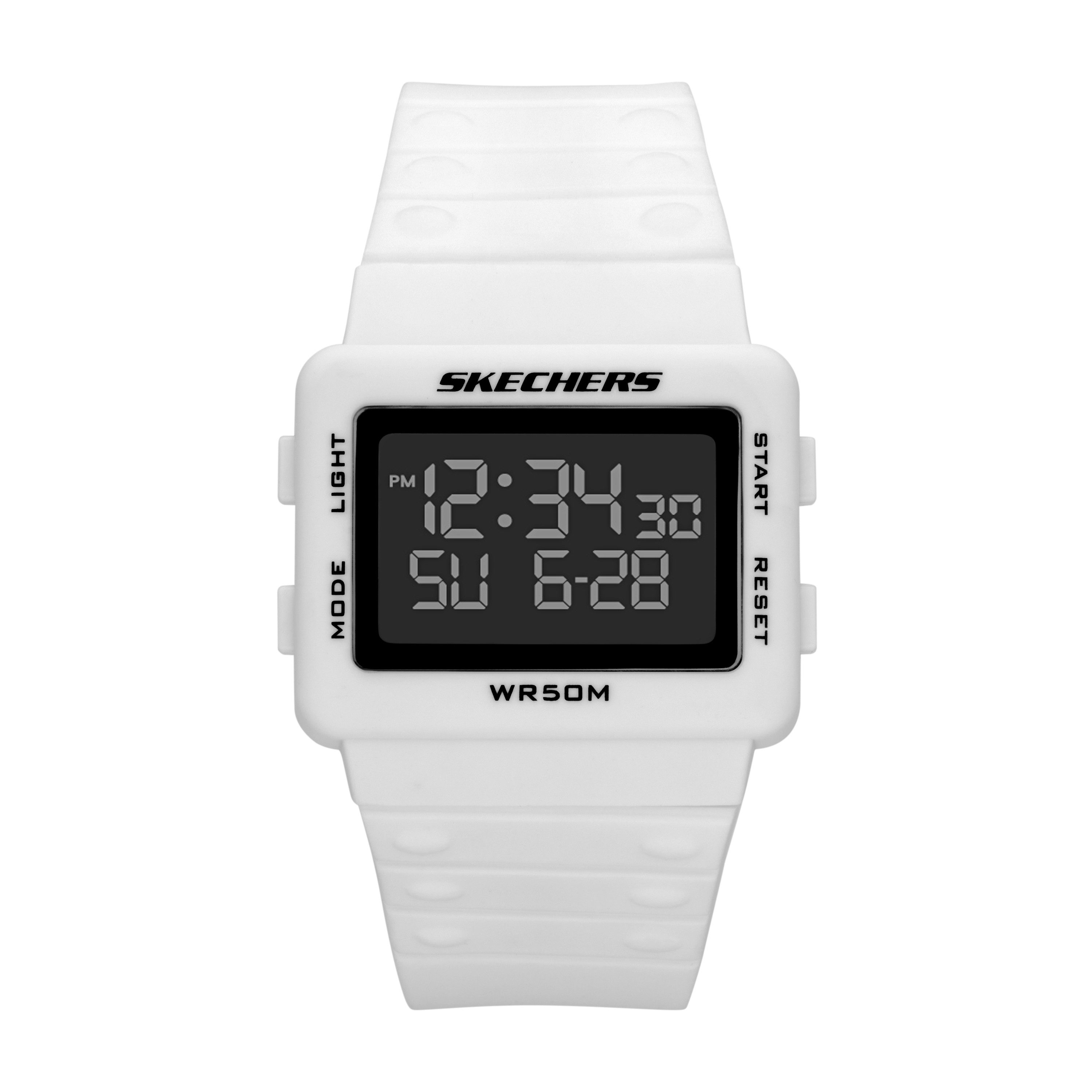 Skechers Chronograph Larson SR1192, Quarzuhr, Armbanduhr, Herrenuhr, digital, Tag, Wochentag, Monat