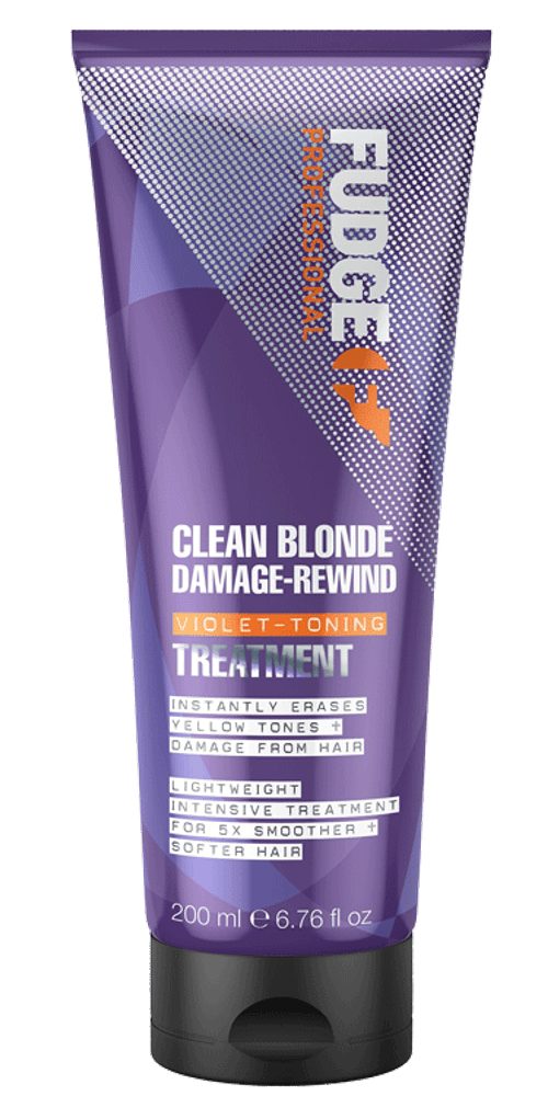 Fudge Haarelexier Fudge Clean Blonde Damage Rewind Violet-Toning Treatment 200ml